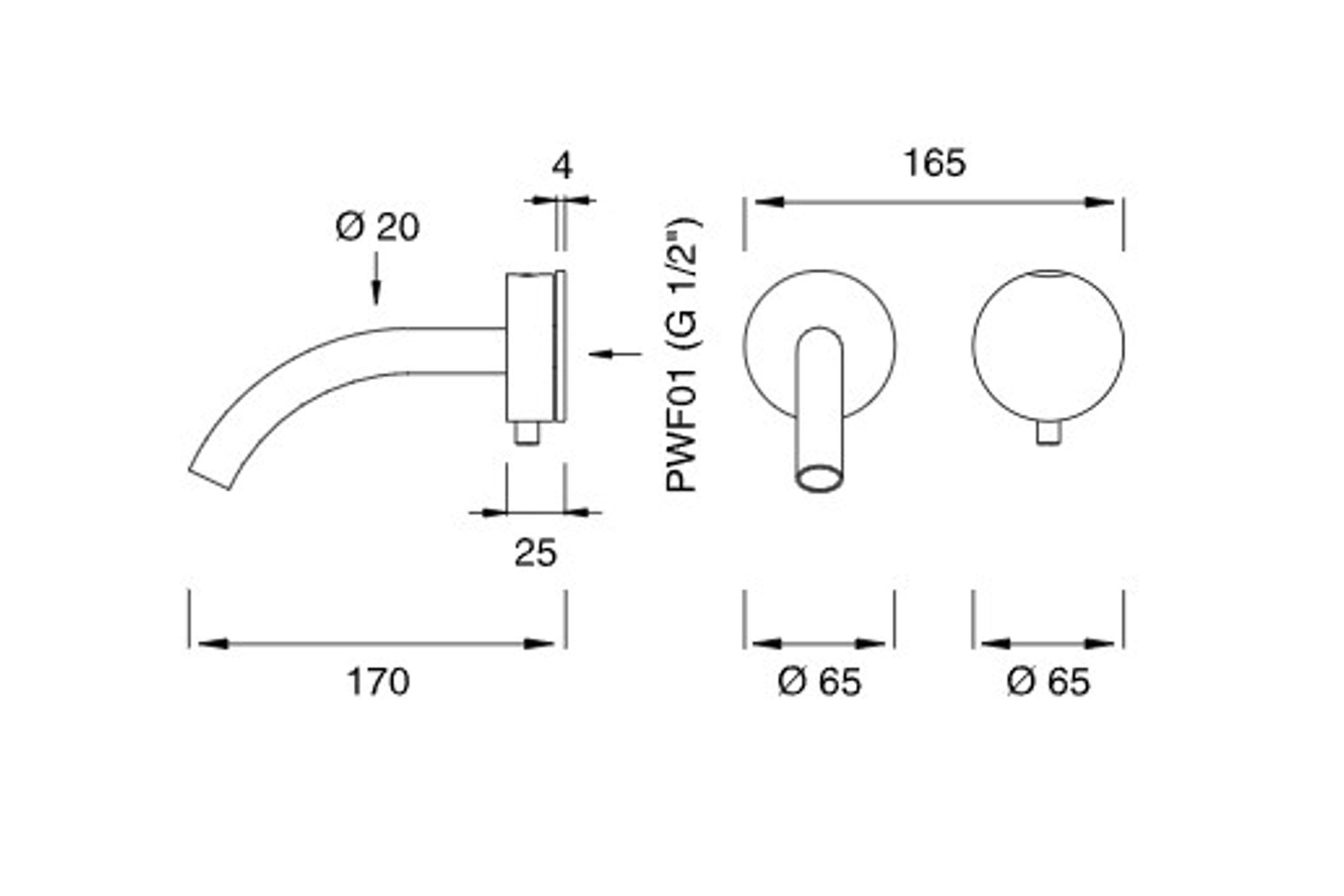 GIOTTO PLUS Wall Mounted Double Movement by CEA