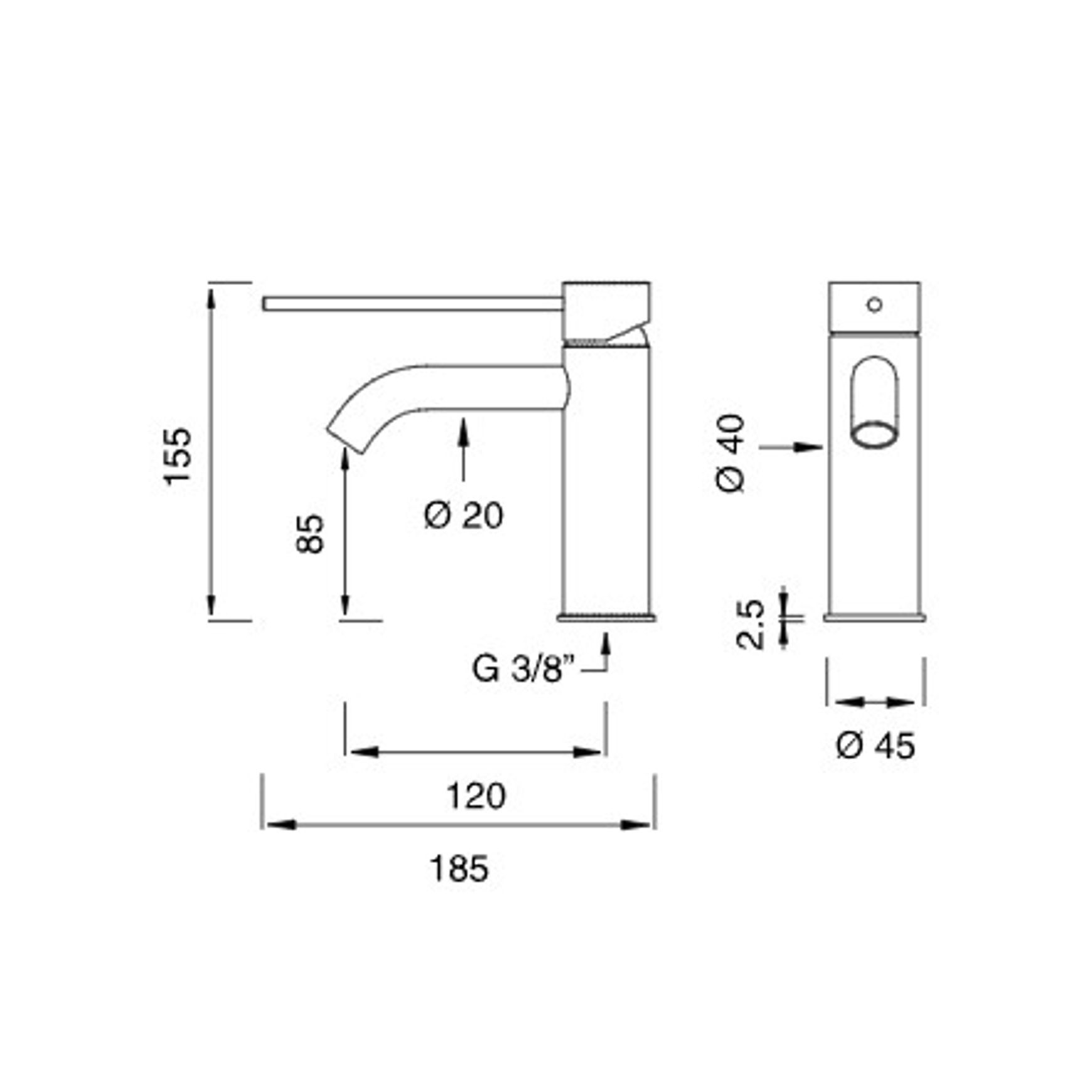 MILO 360 Deck Mounted Mixer by CEA