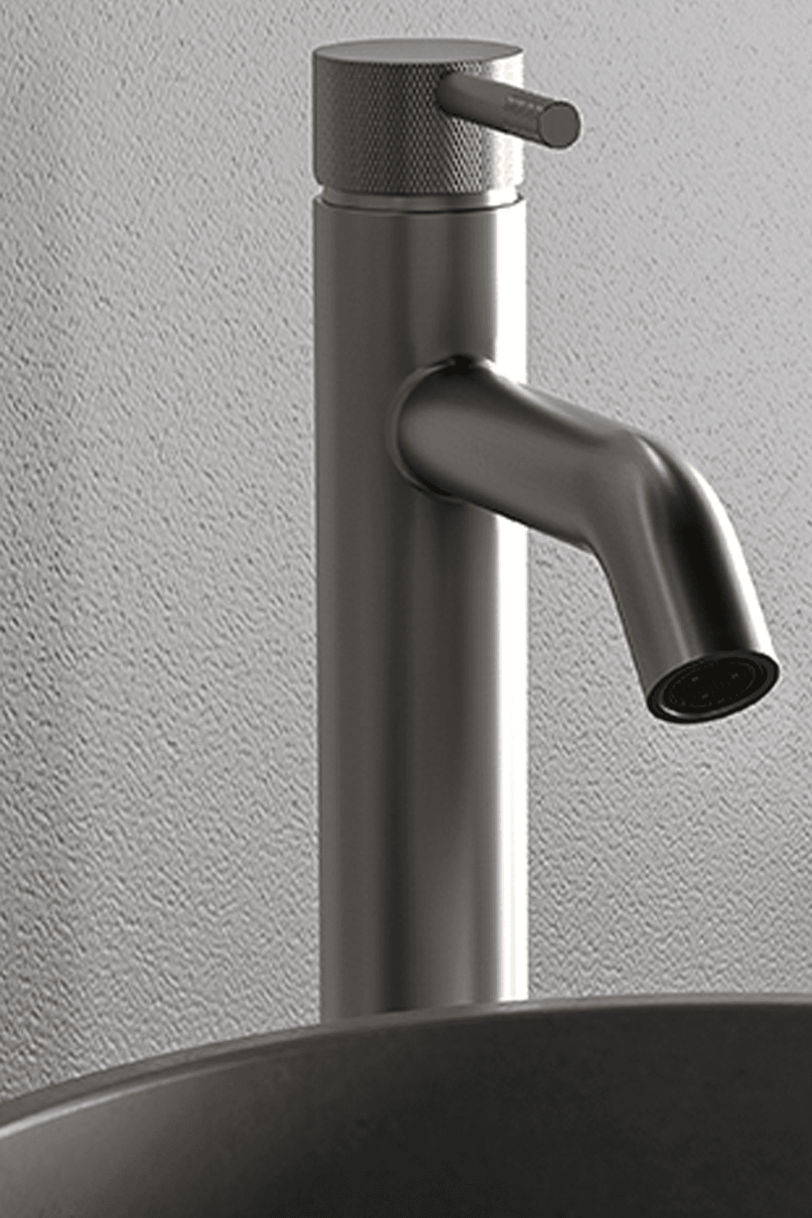 Uno Etch Extended Height Basin Mixer