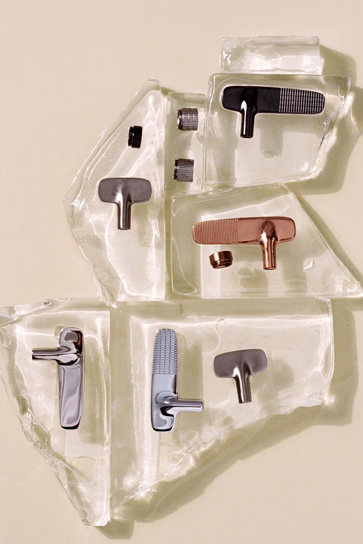 Veloce Wall Mounted Basin Mixer 200mm