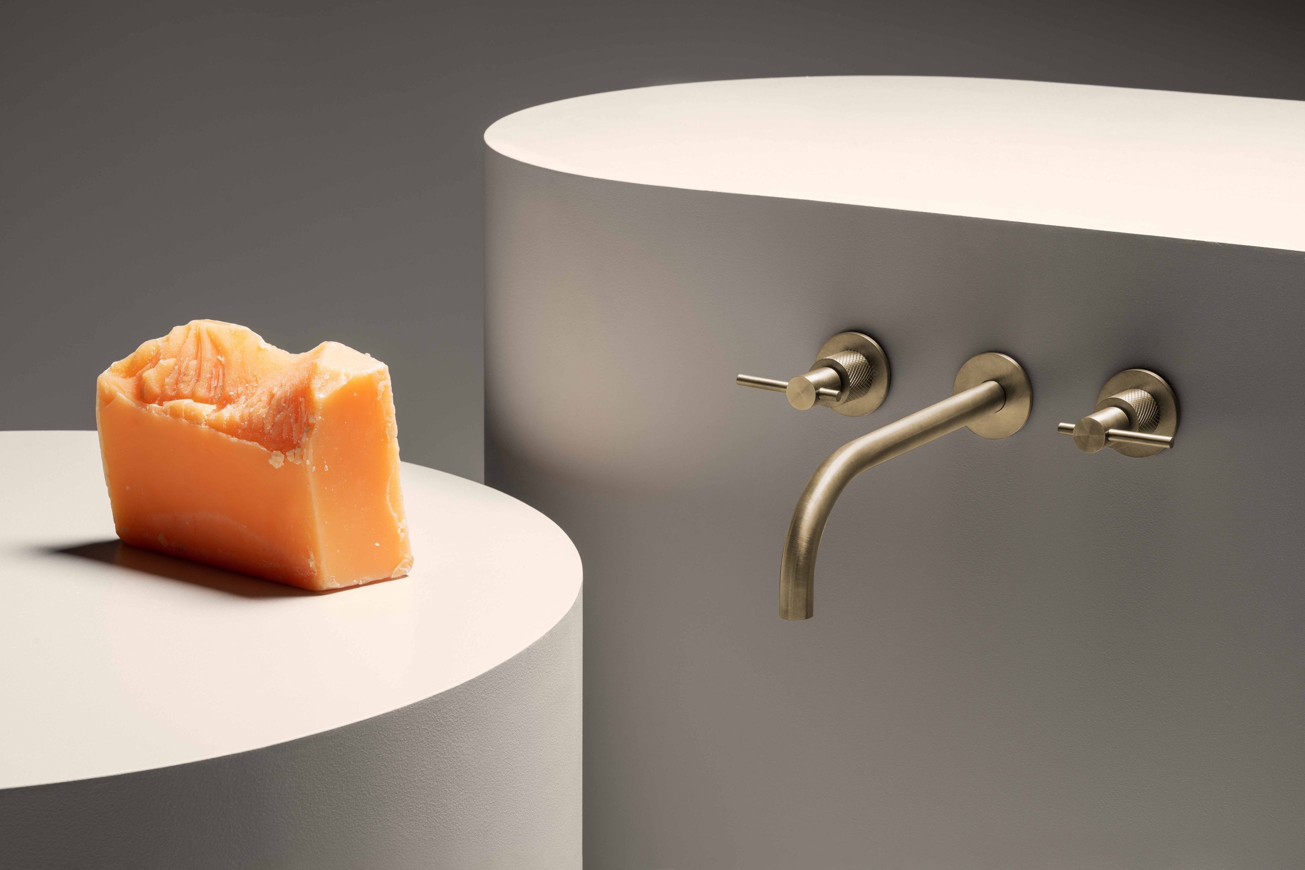 Helm 3TH Wall Mounted Basin Mixer Lever Handle