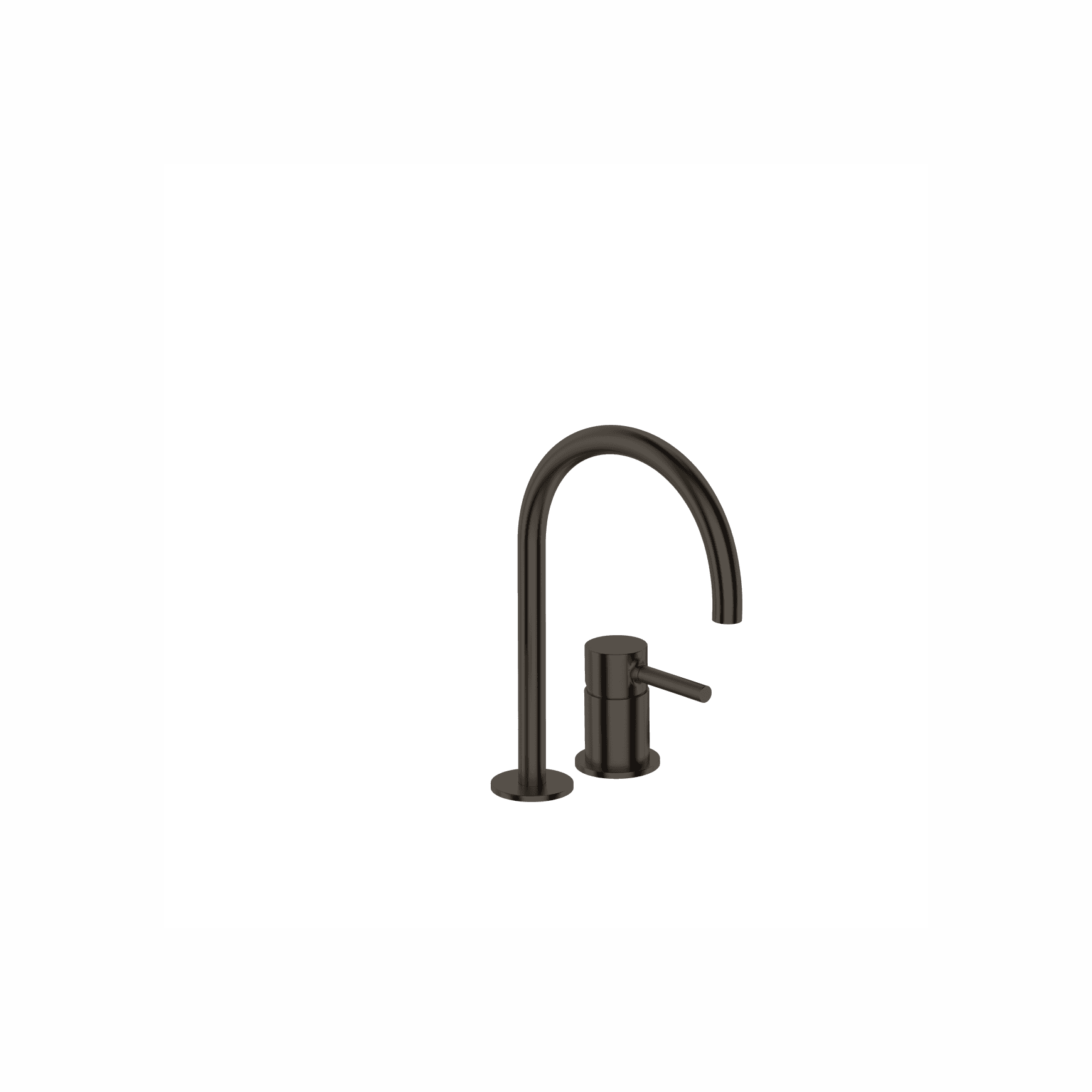 Pan 2 Tap Hole Basin Mixer High Spout