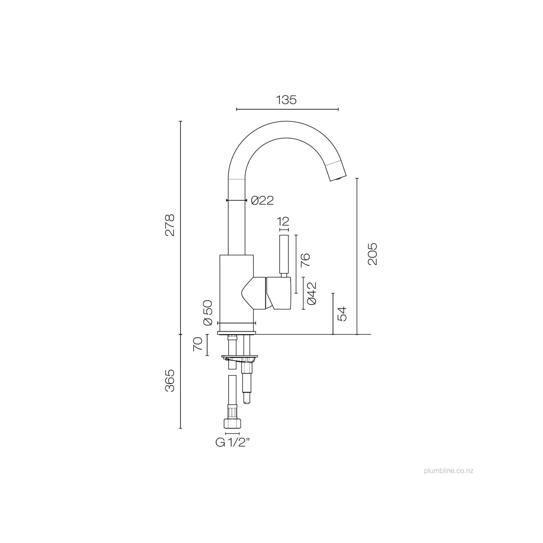 Buddy Pro Highrise Basin Mixer