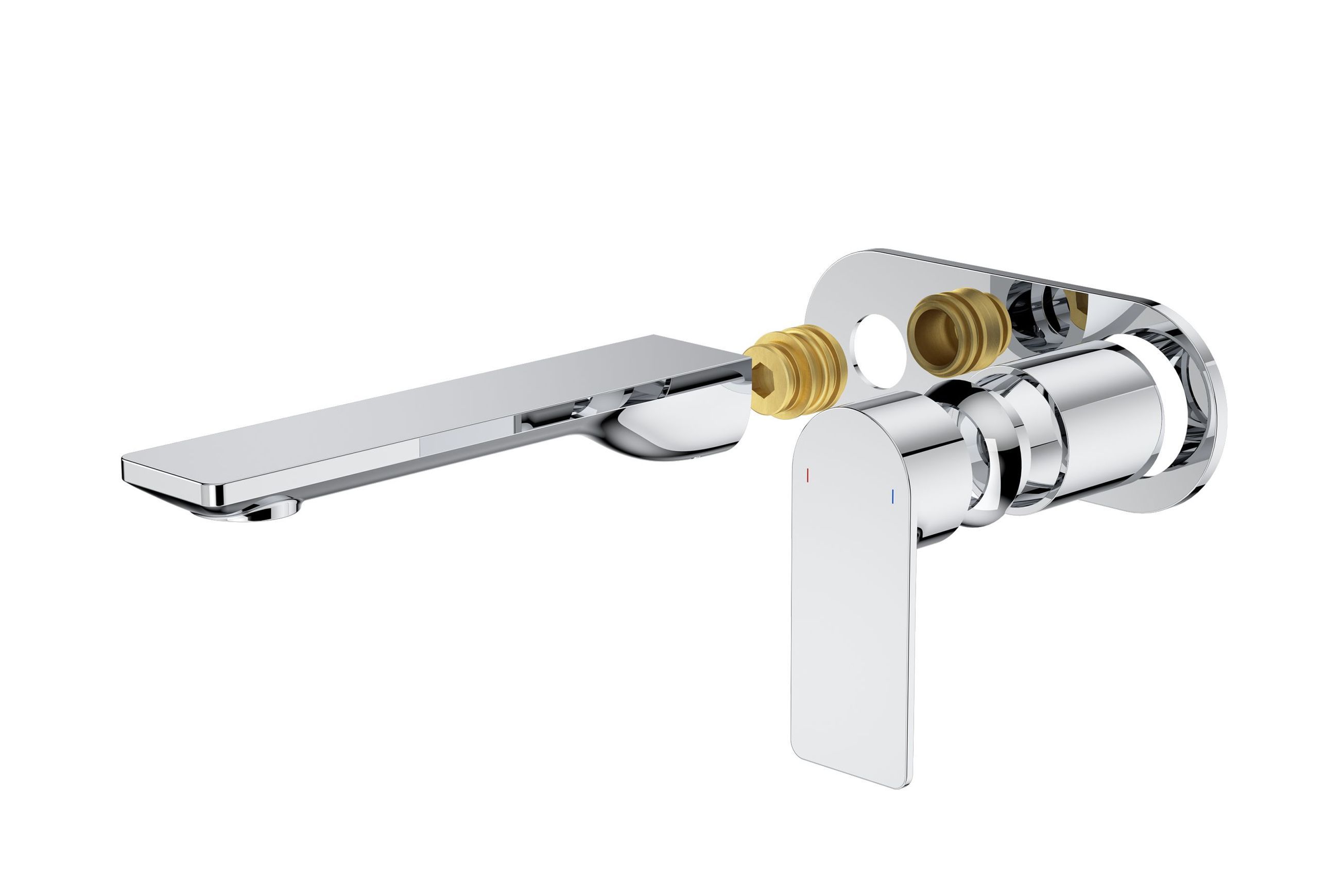 Urbane II Wall Basin/Bath Trim Kit 180mm Round Cover