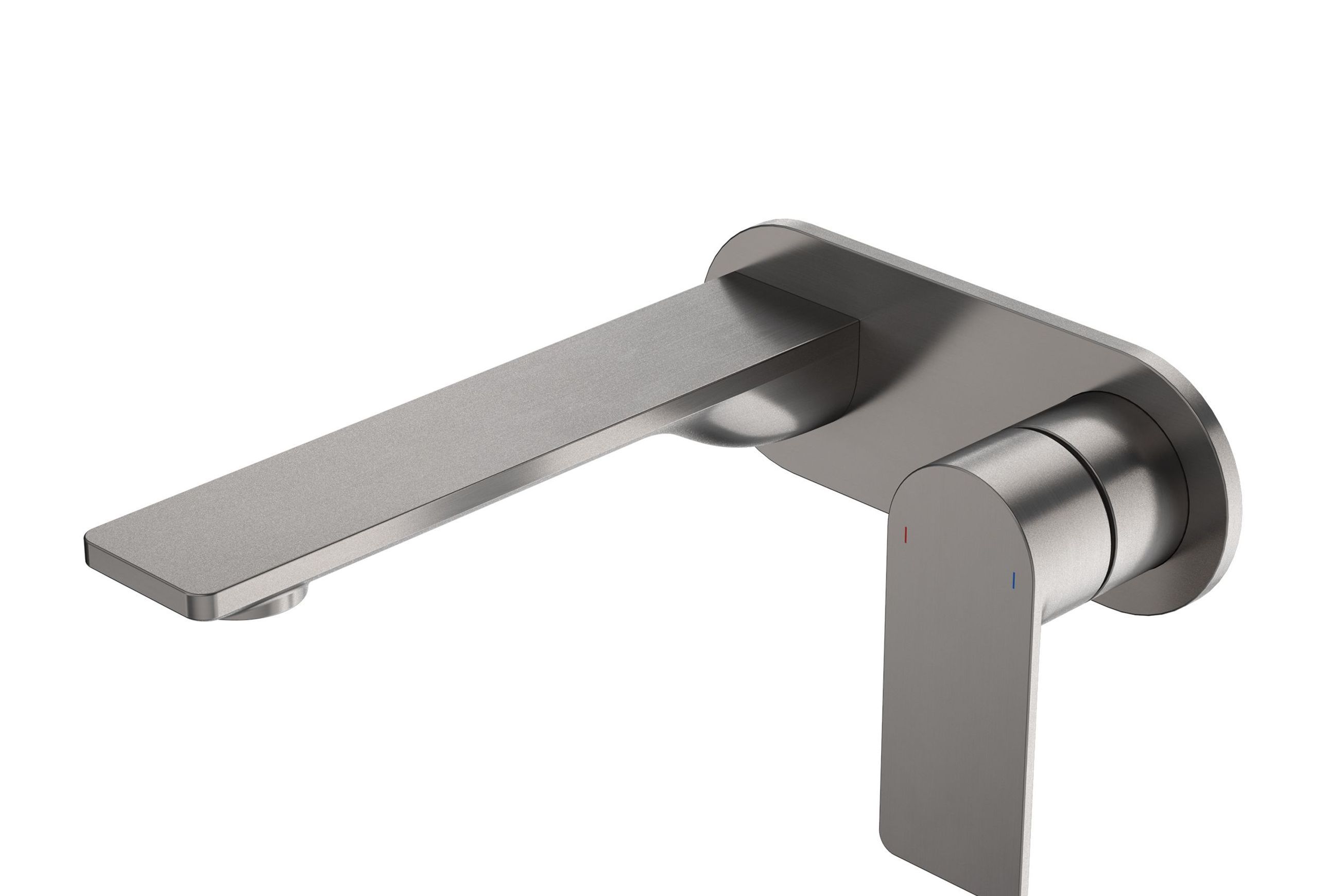 Urbane II Wall Basin/Bath Mixer 180mm Rounded Cover