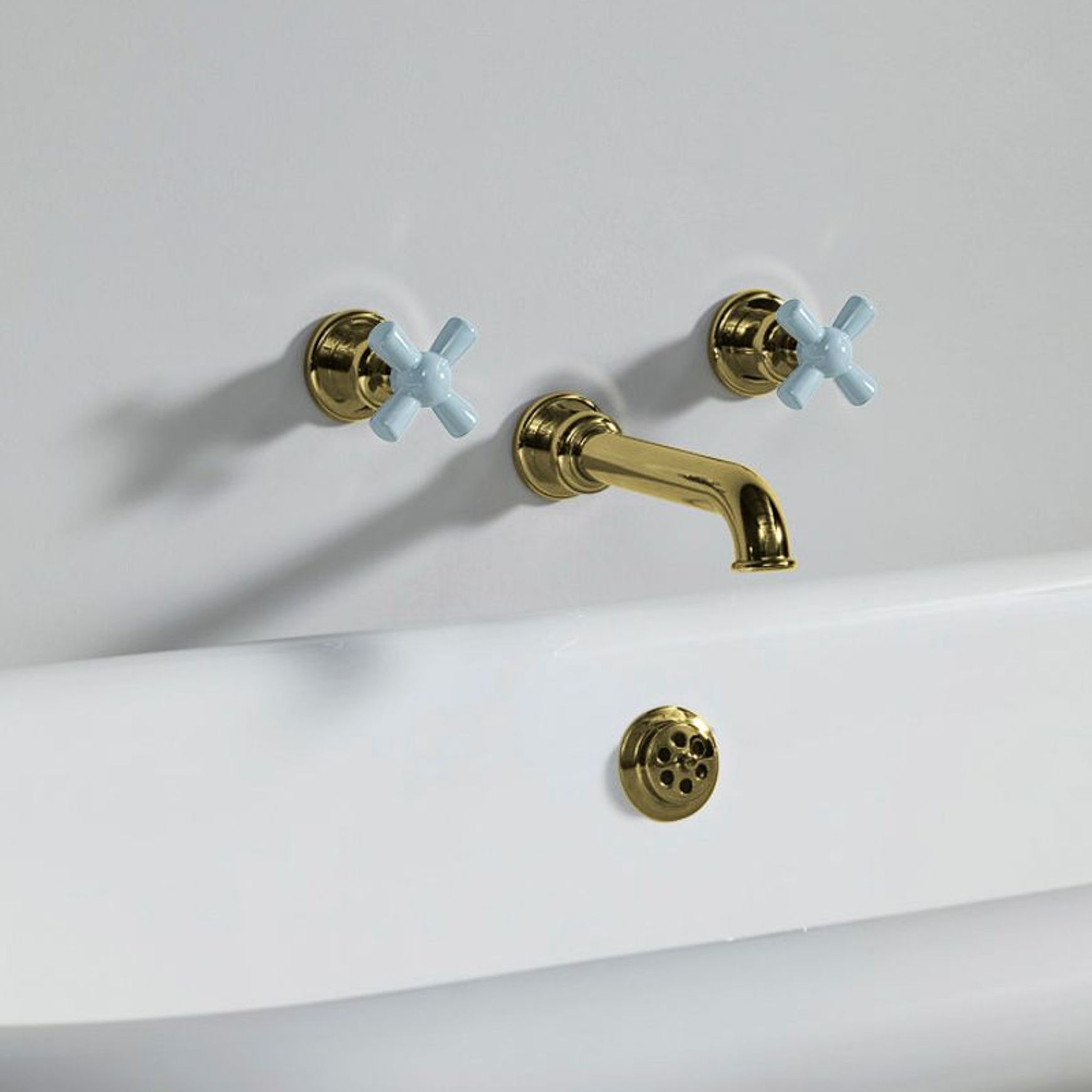 Powder Blue Rockwell Tapware - The Water Monopoly