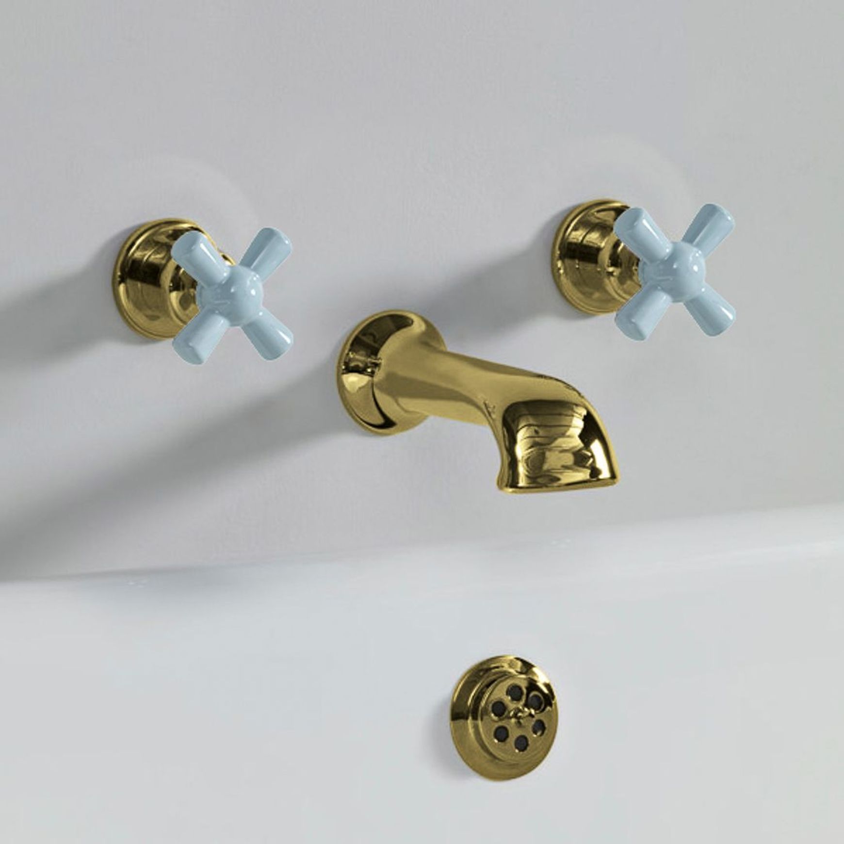 Powder Blue Rockwell Tapware - The Water Monopoly