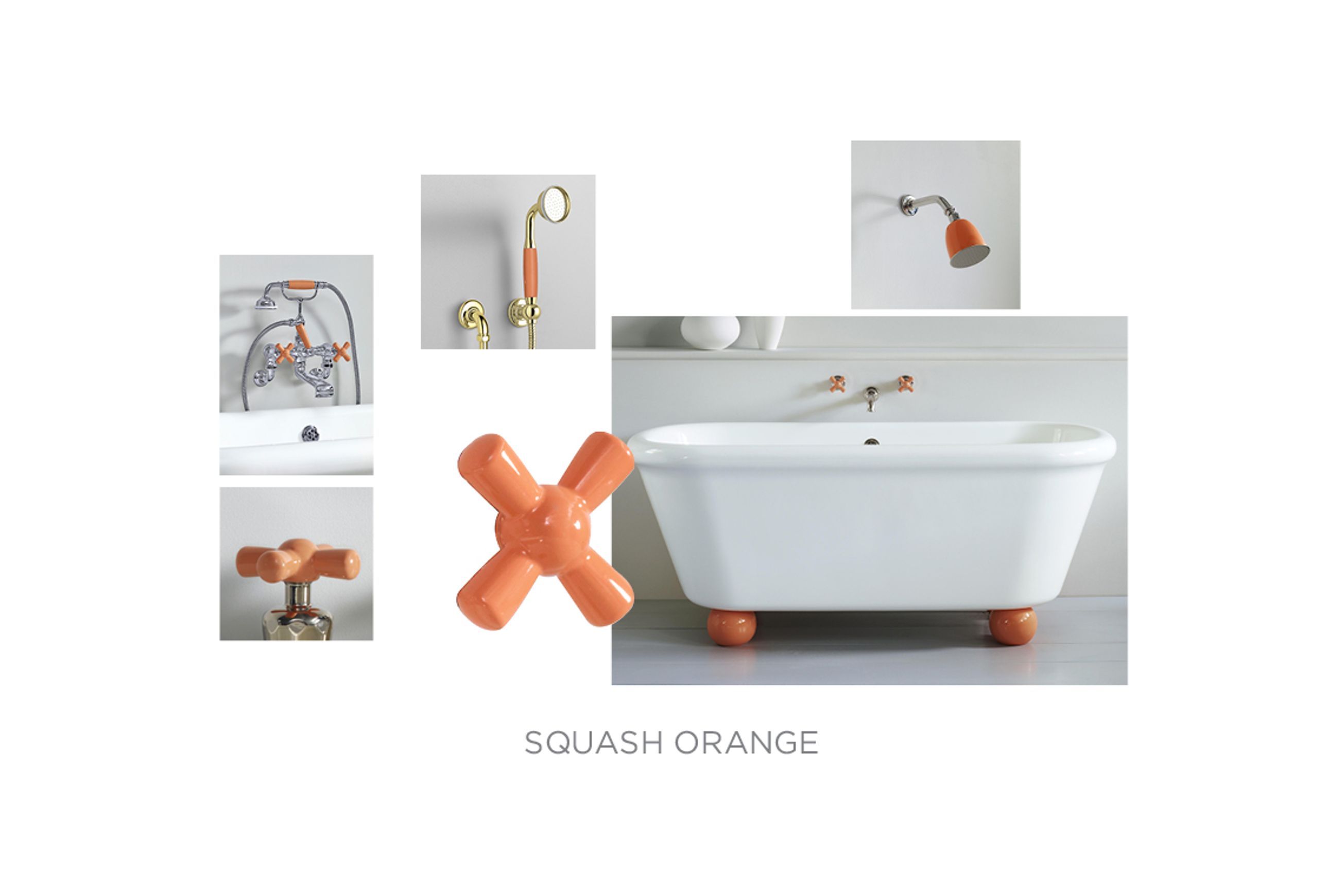 Squash Orange Rockwell Tapware - The Water Monopoly