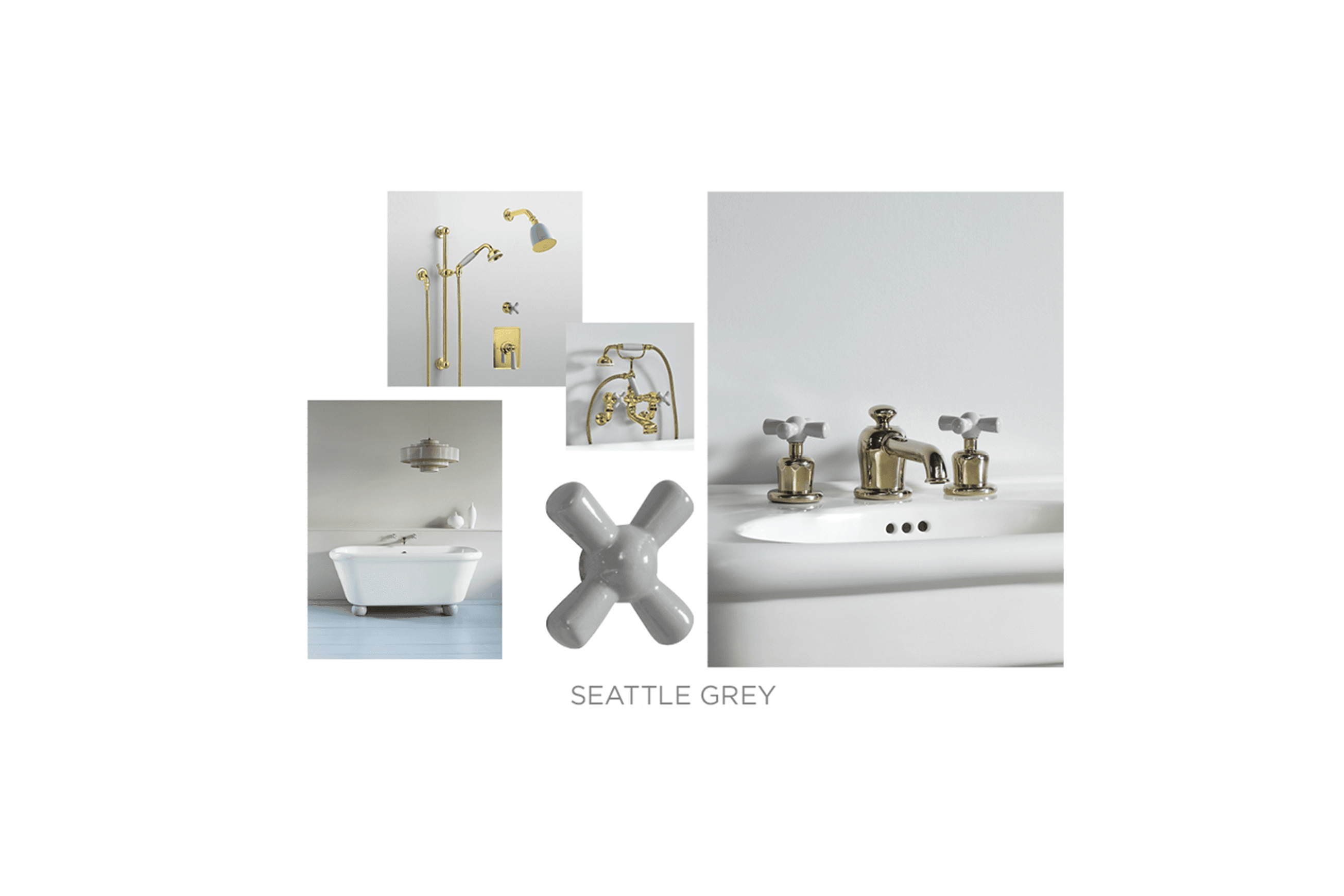 Seattle Grey Rockwell Tapware - The Water Monopoly