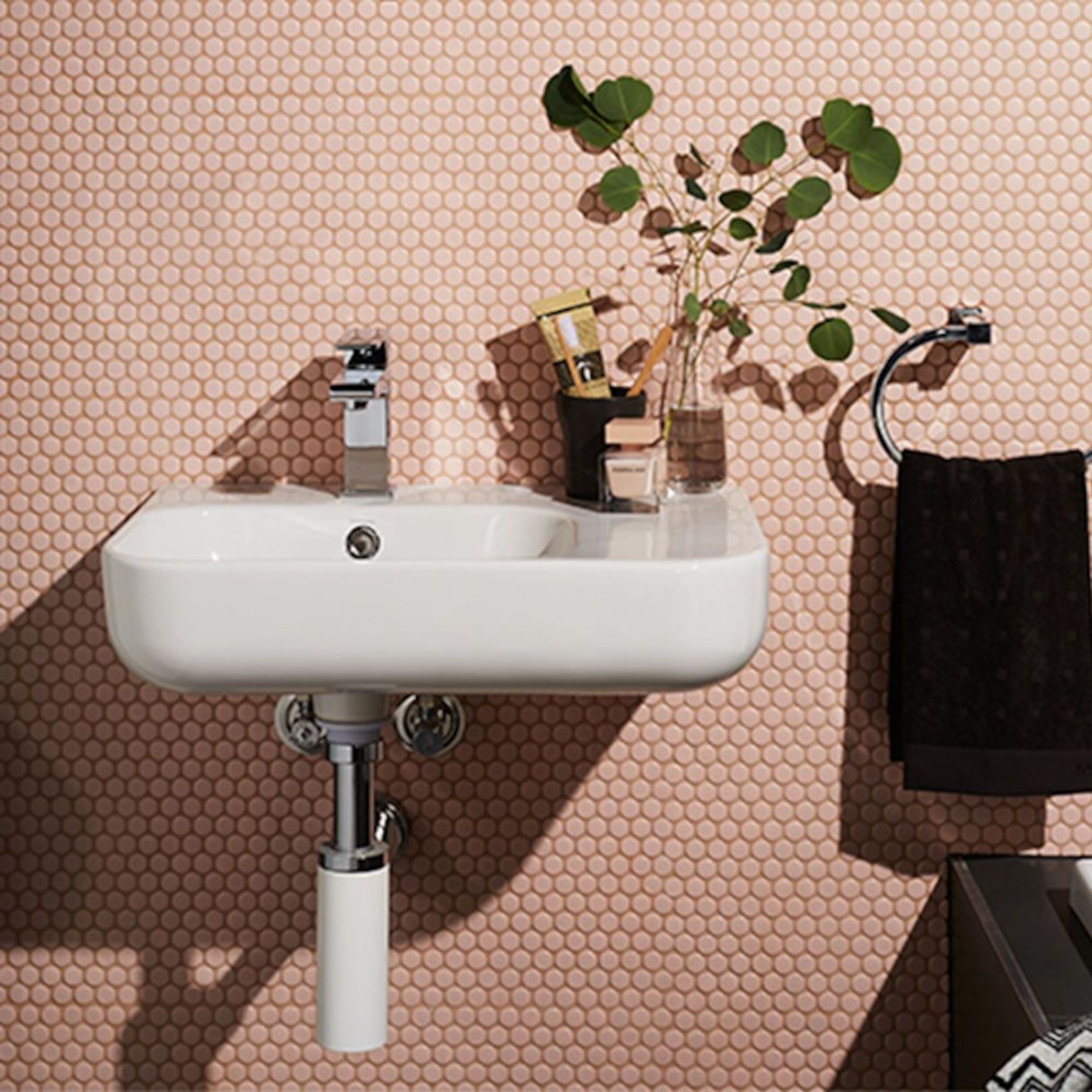 Luna Shelf Wall Basin