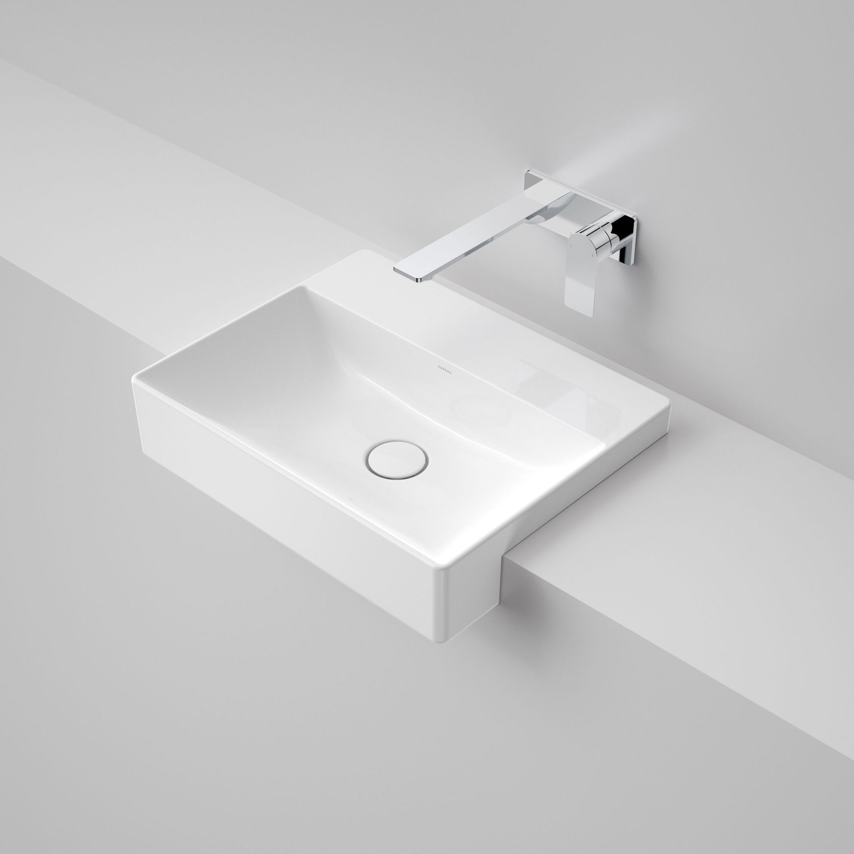 Urbane II Semi Recessed Basin 1TH NOF