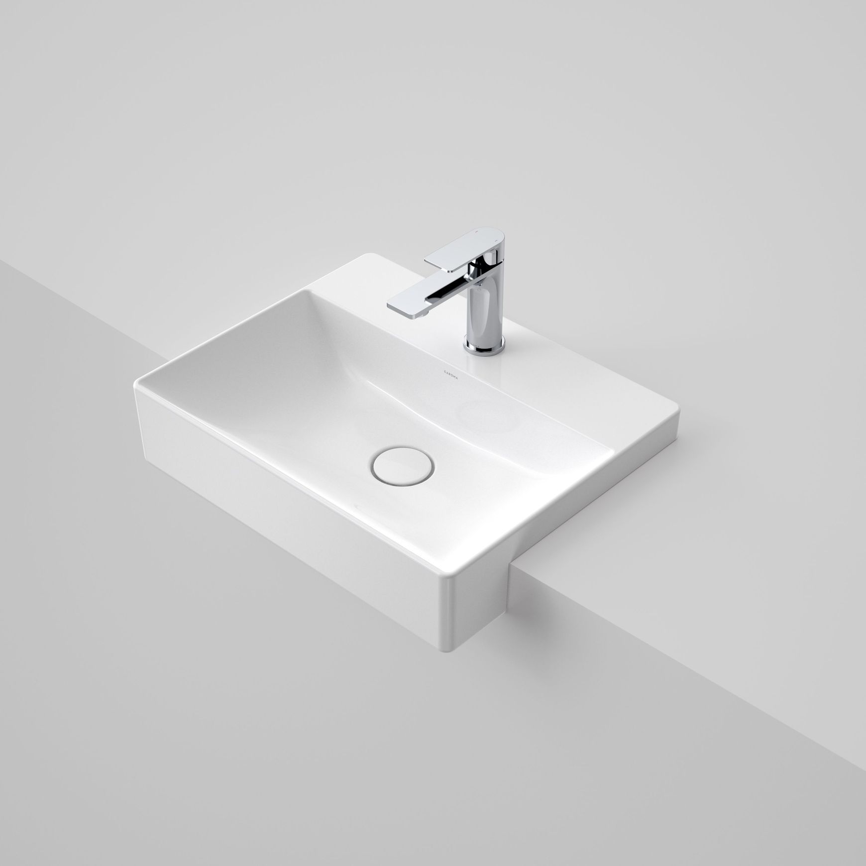 Urbane II Semi Recessed Basin 1TH NOF