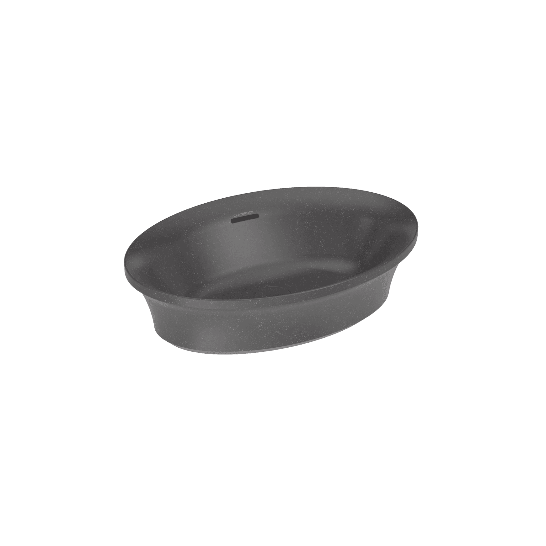 Flute Oval Vessel Basin