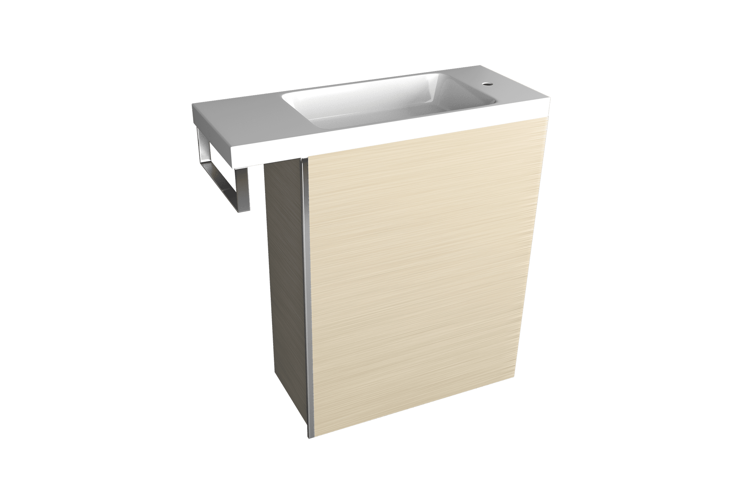 Kzoao Mini WC Set Beech Wood Grain