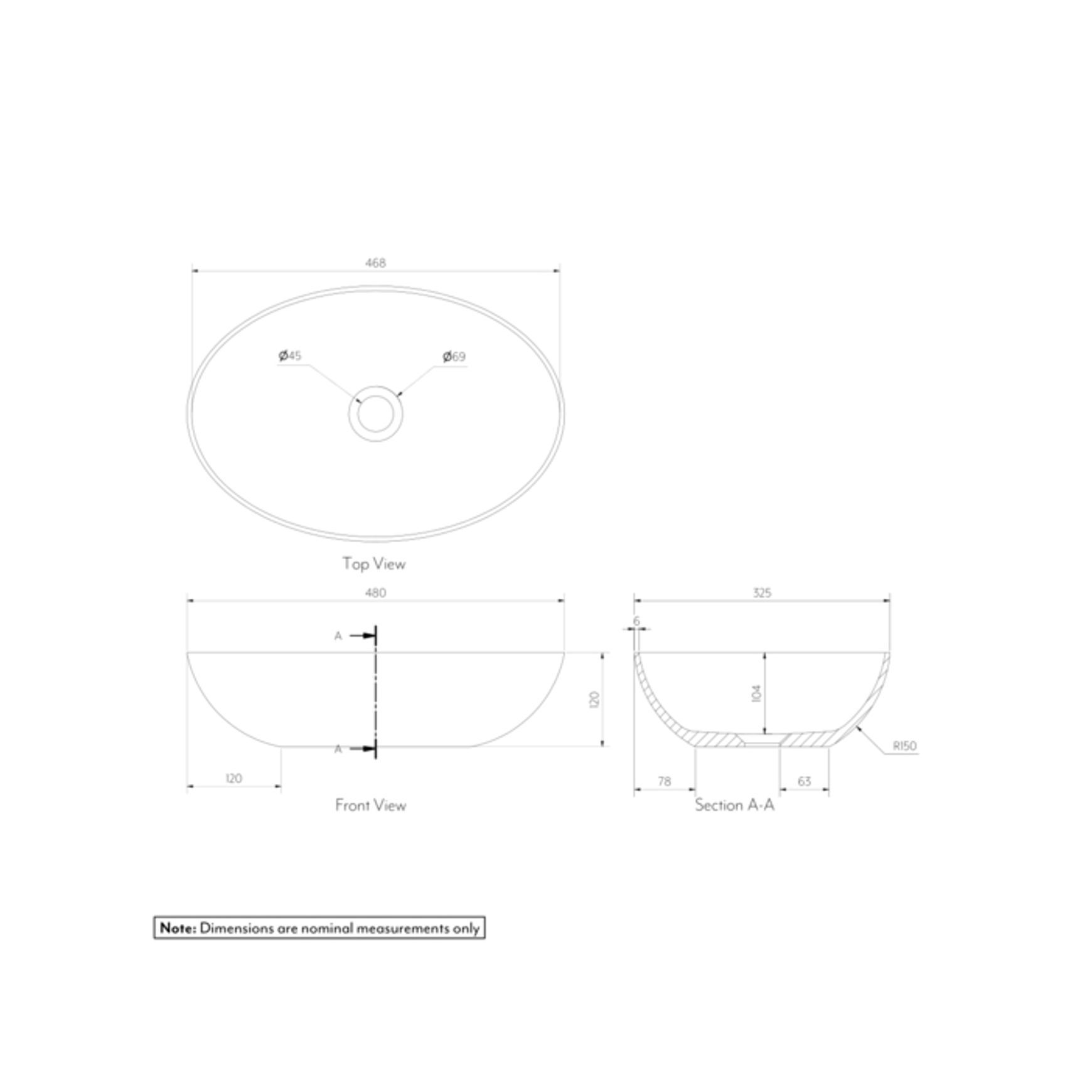 Labello Thin Edge Basin Sink