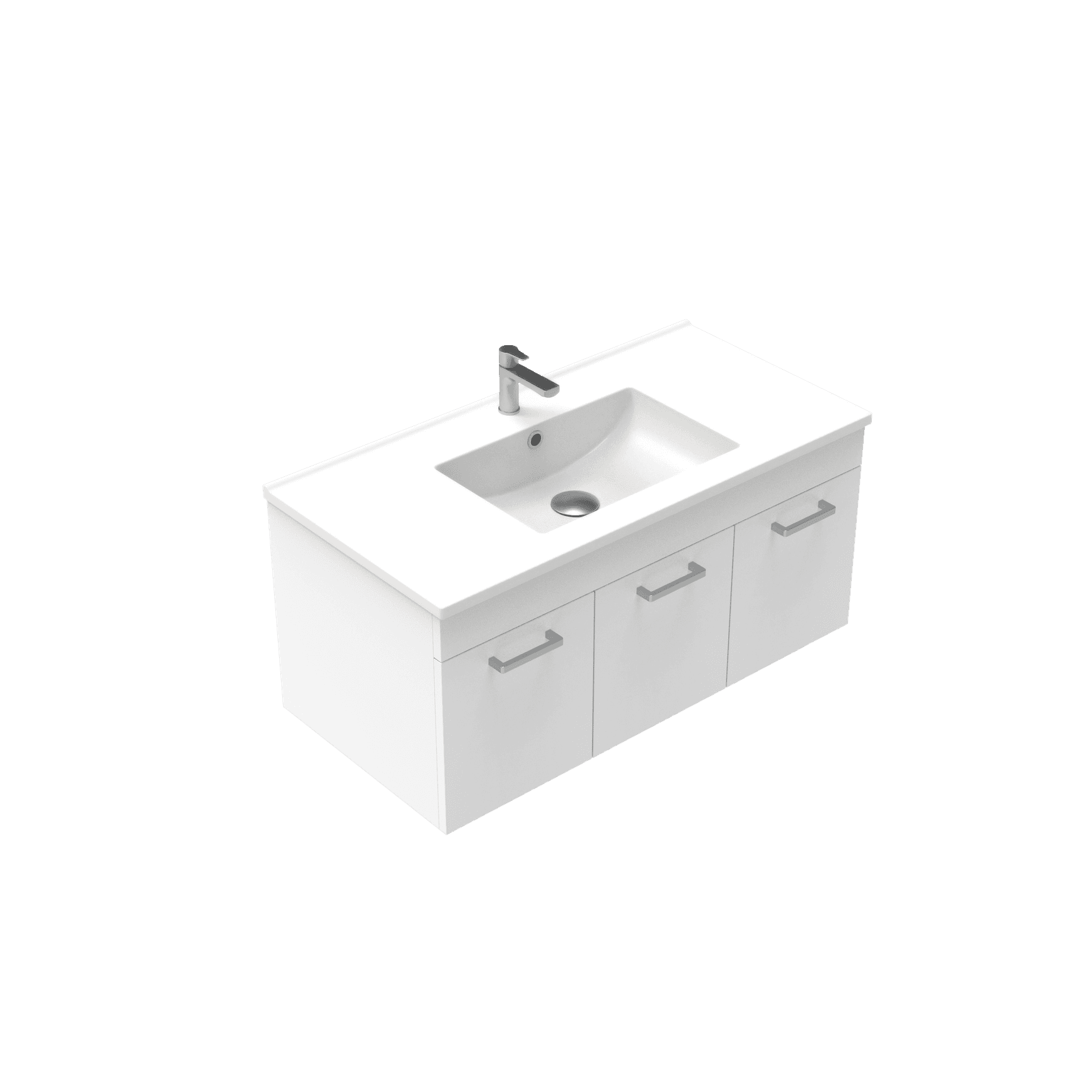 Qube Wall Hung Vanity