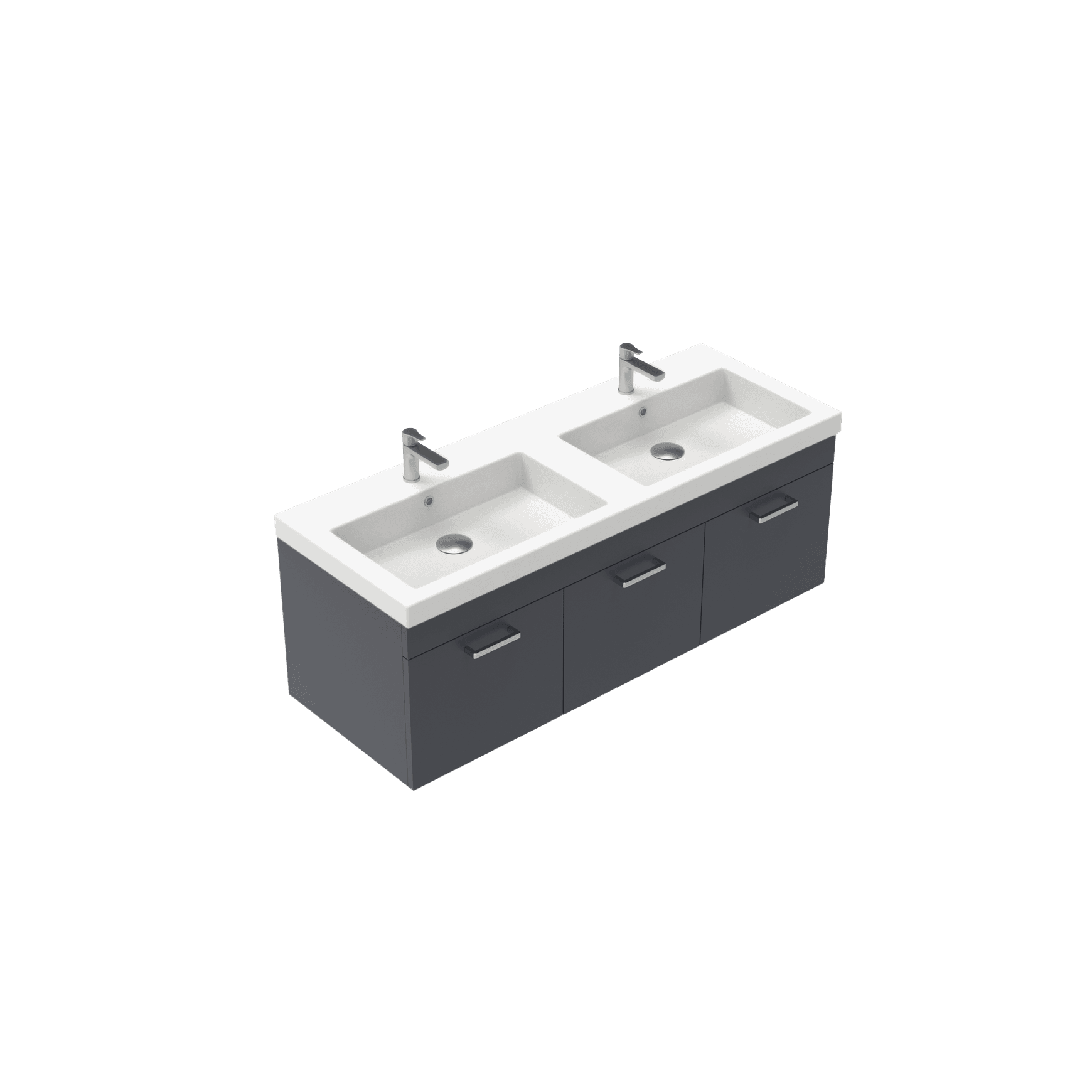 Qube Wall Hung Vanity