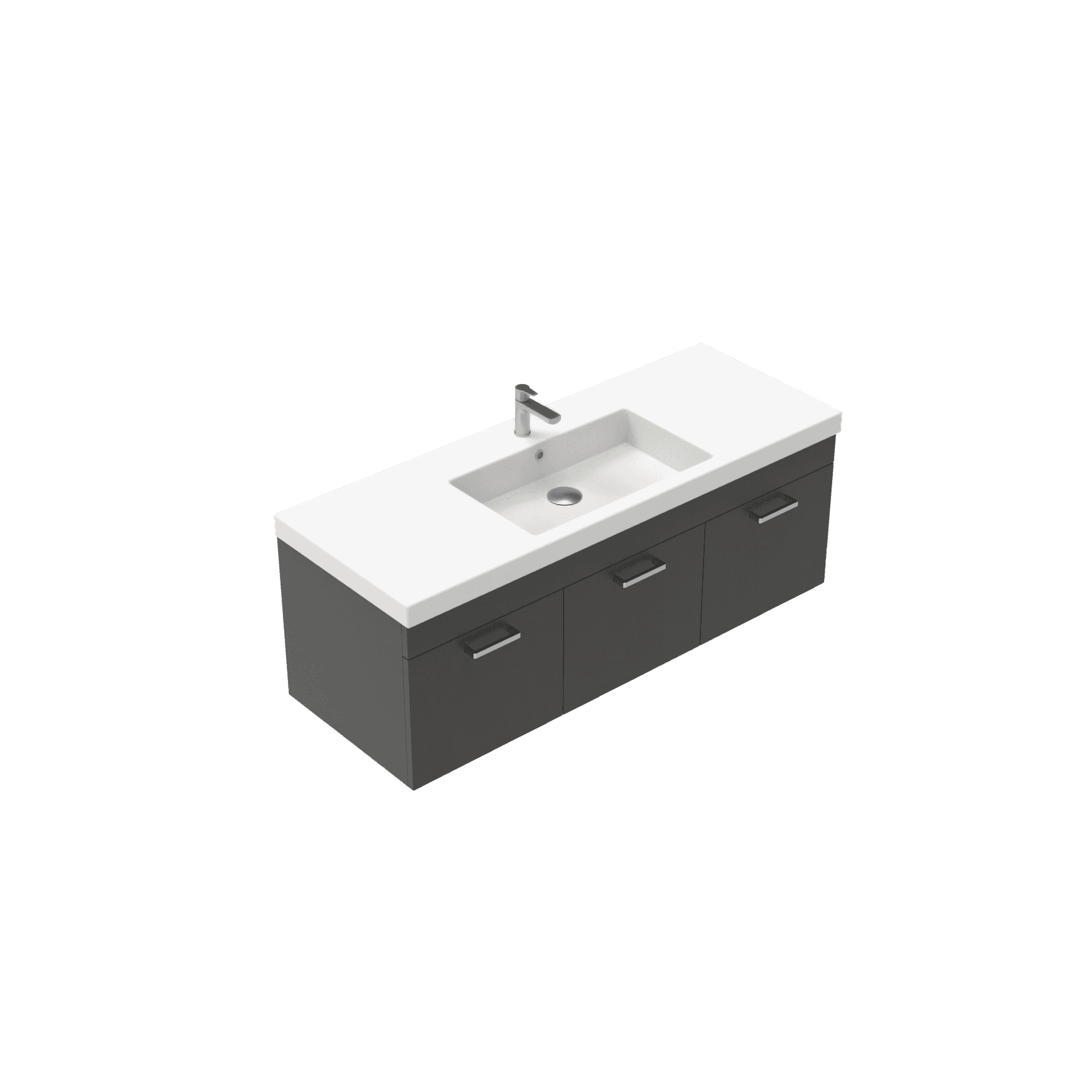 Qube Wall Hung Vanity