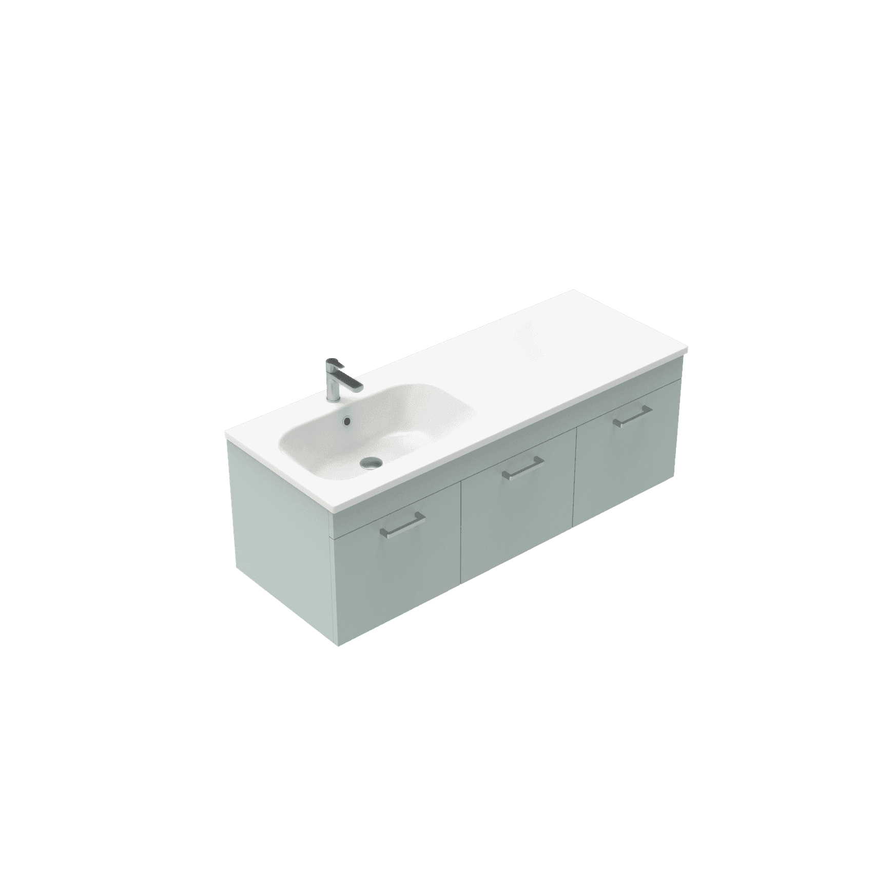 Qube Wall Hung Vanity