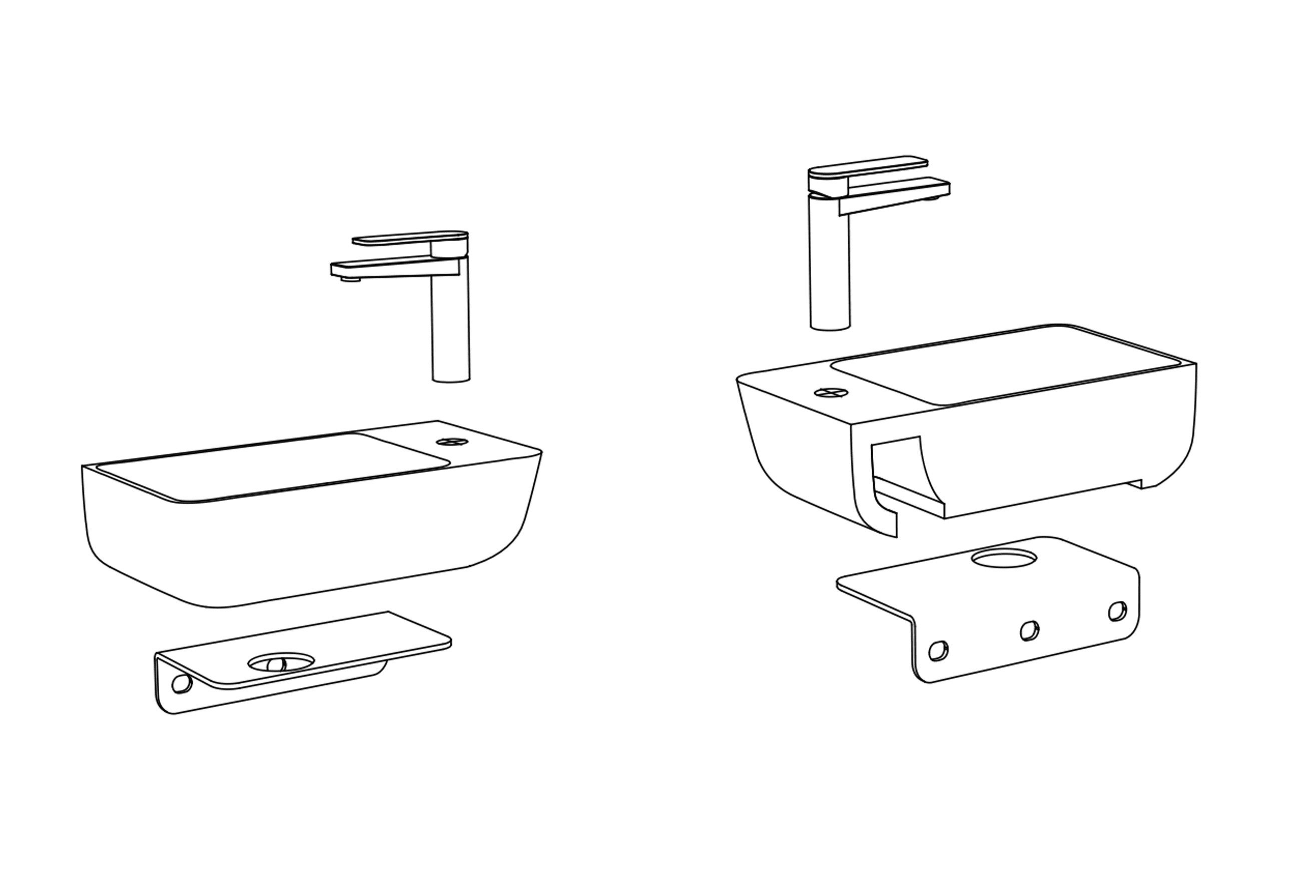 Aqvato Helios Bathroom Basin