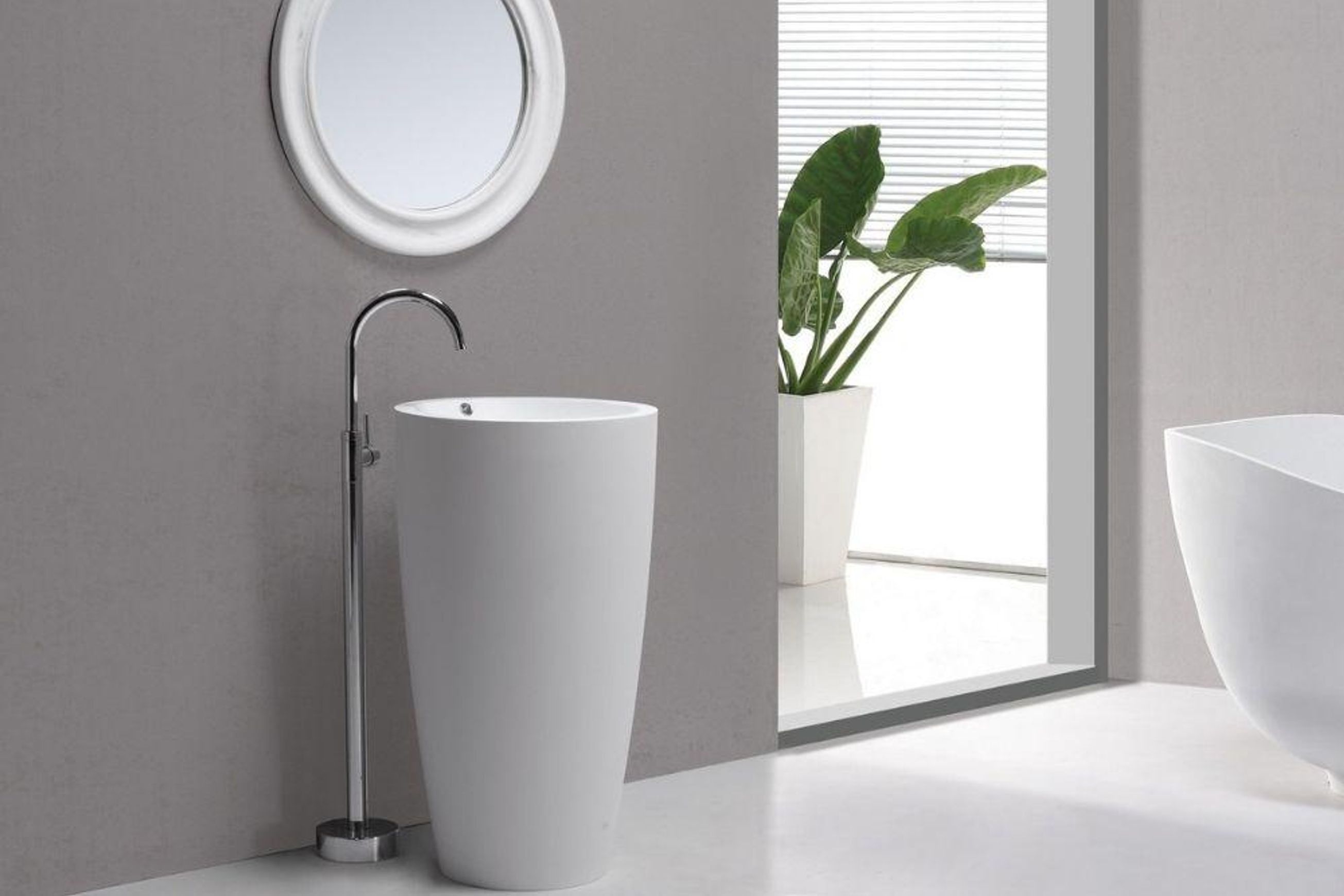 B1594 Hugi Freestanding Basin 855mm