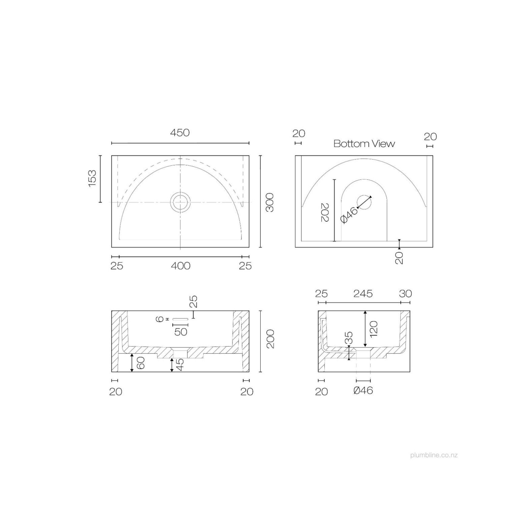 Ayla Wall Hung Basin