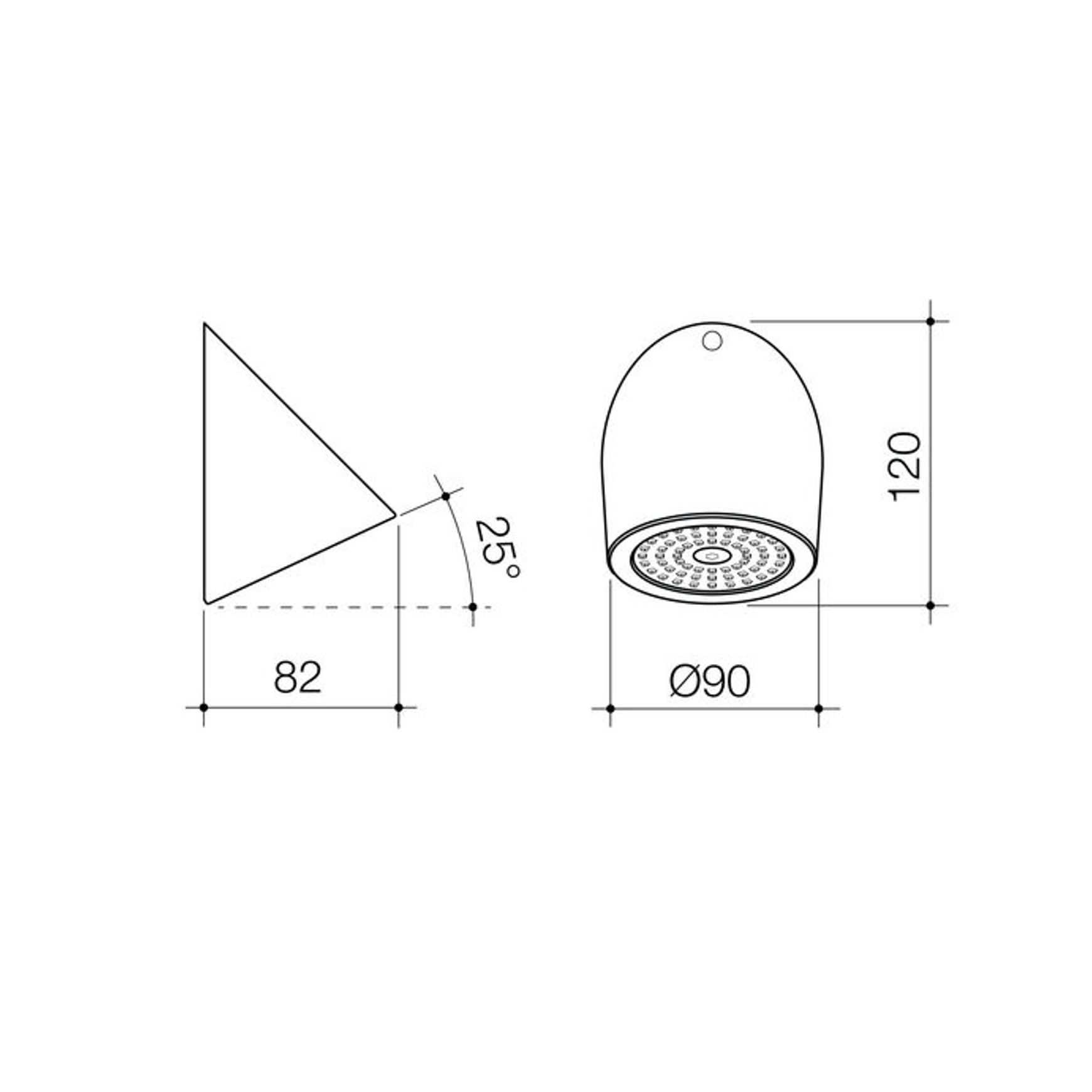 Civic Anti-Ligature Timed Flow Shower Button
