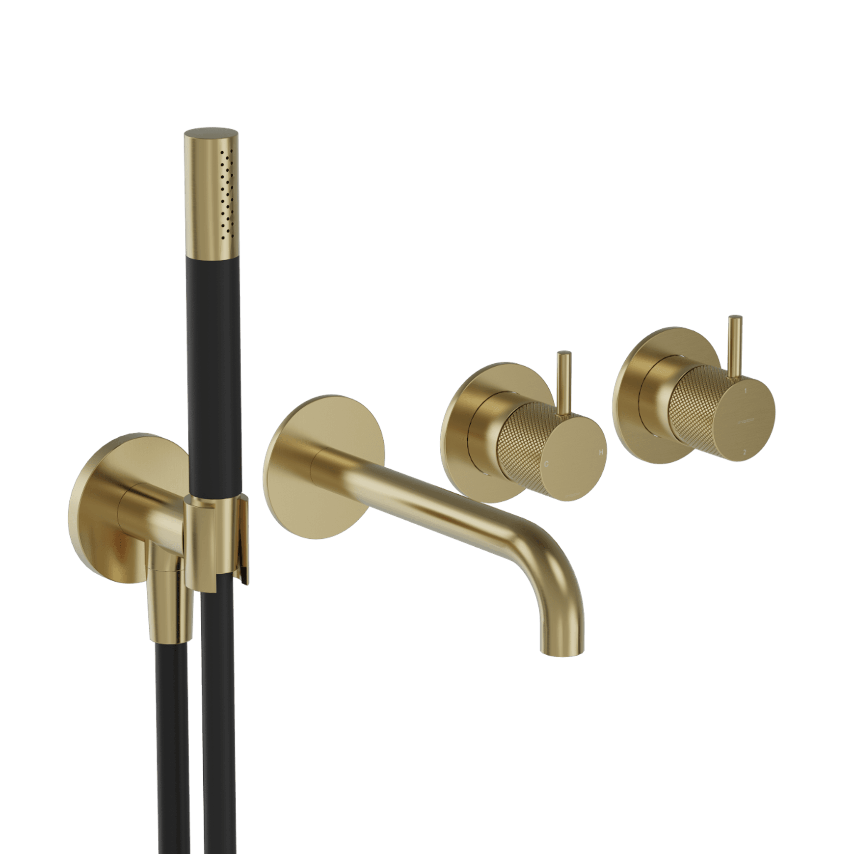 Buddy X Wall Mount Bath/Shower Set