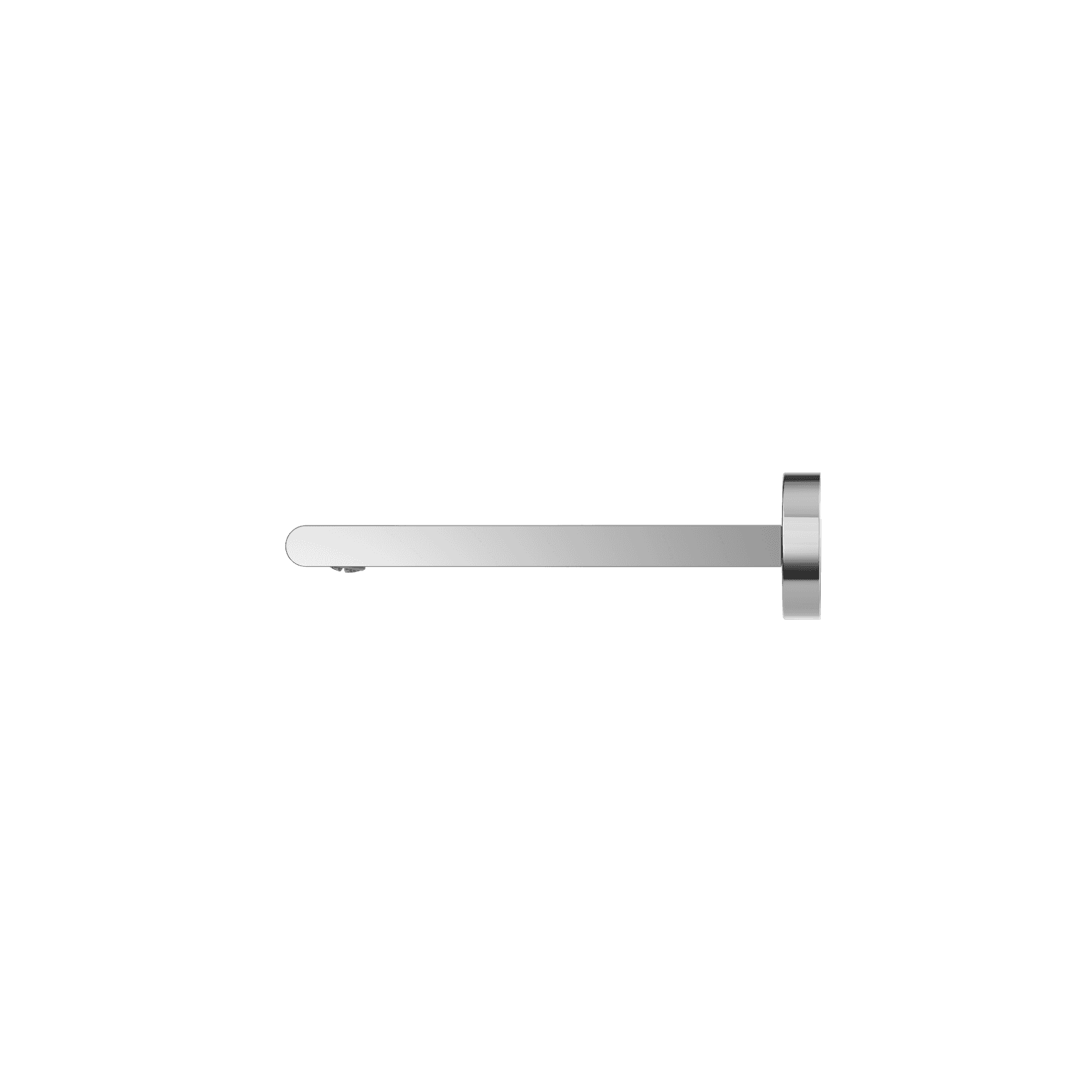 Bianca Fixed Bath Spout 200mm | Chrome