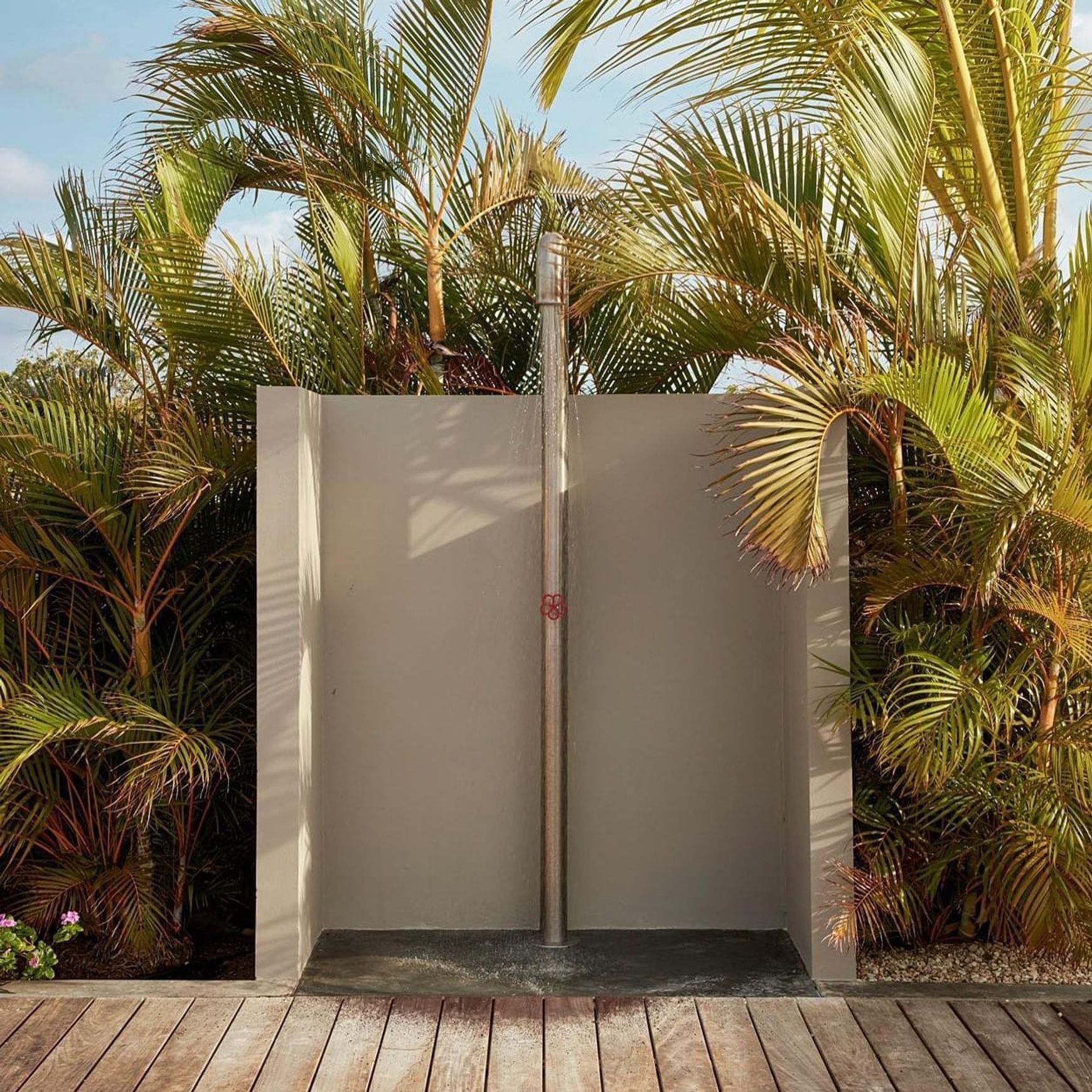 PIPE - Outdoor Shower by Boffi