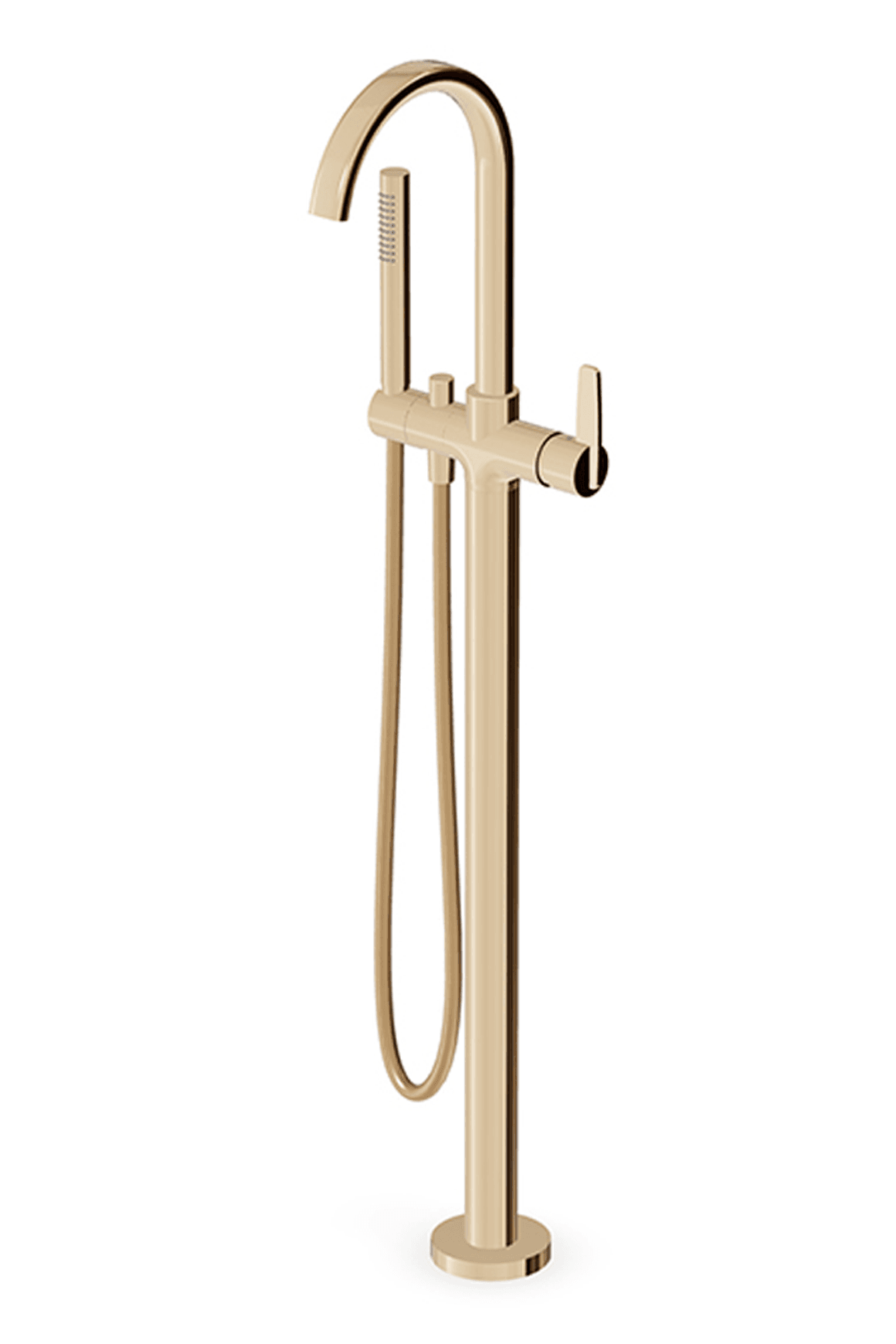 Veloce Free Standing Single Lever Bath Column