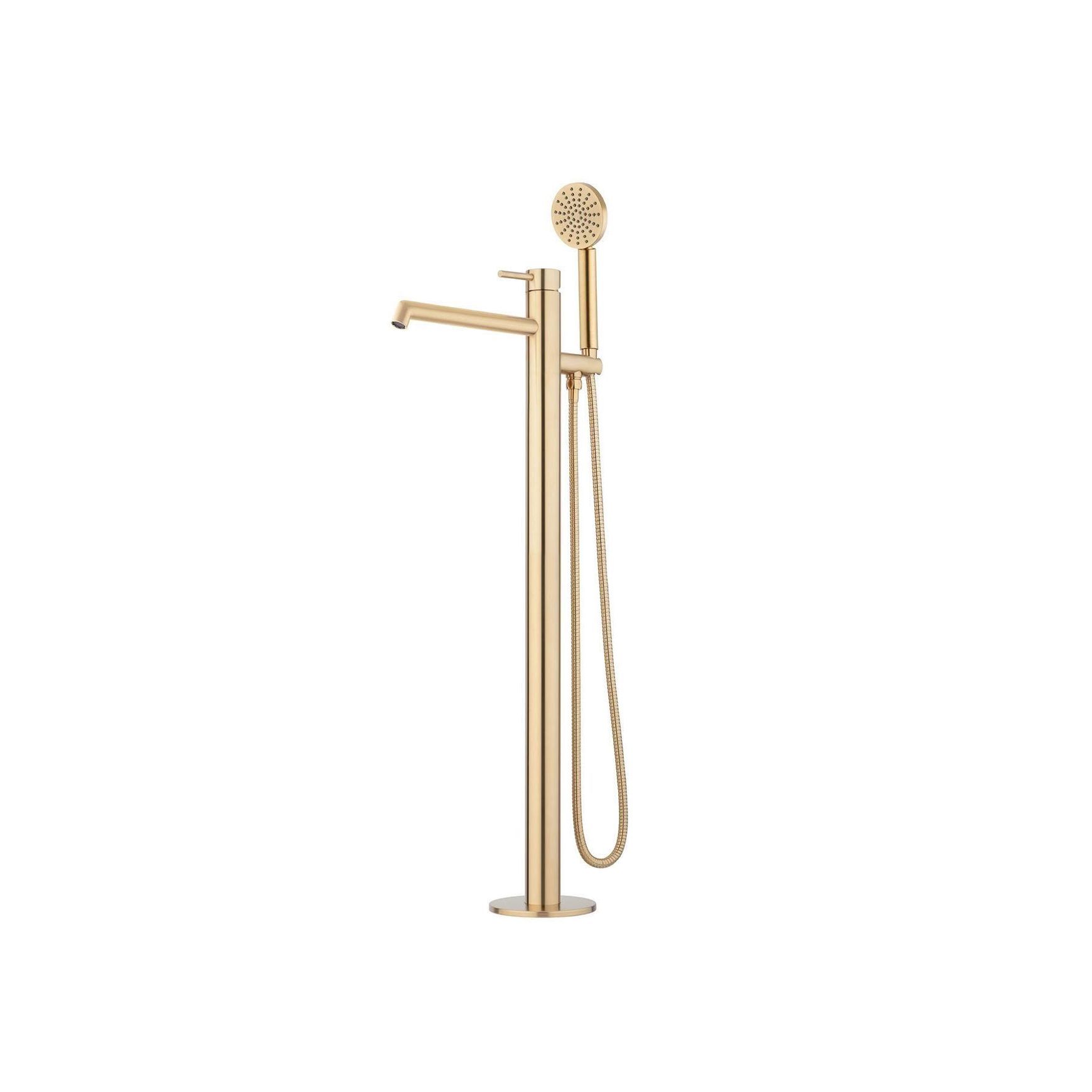 Onyx Floor Standing Bath Mixer with Hand Shower