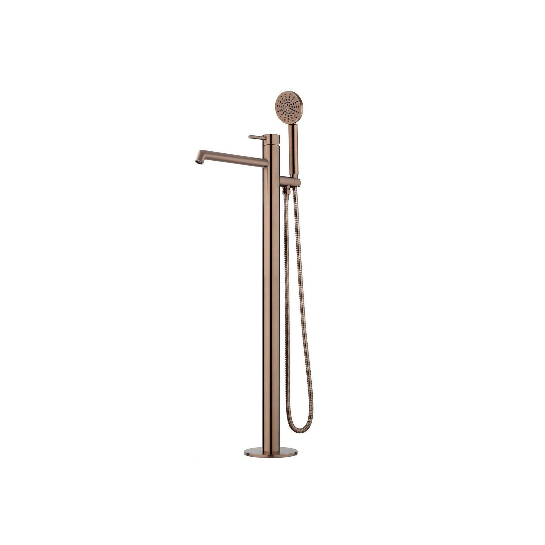 Onyx Floor Standing Bath Mixer with Hand Shower