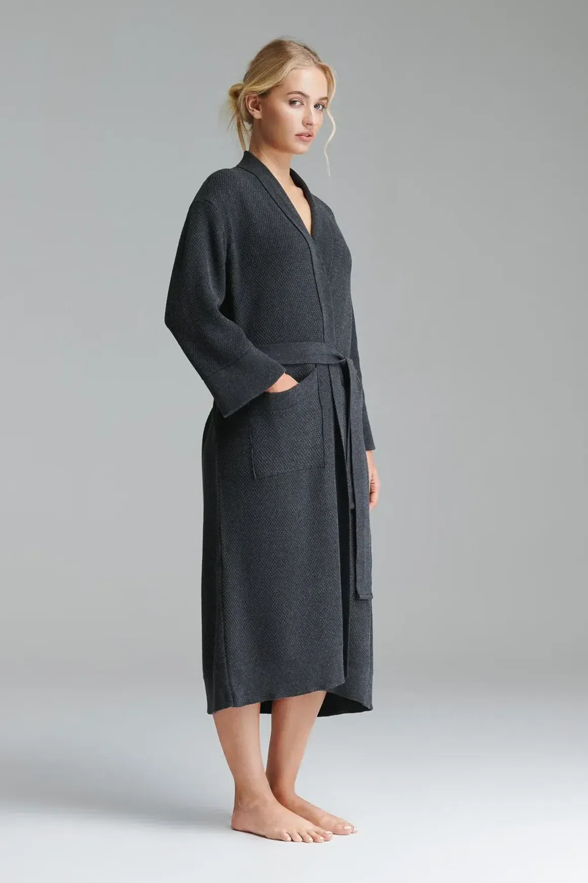 Bamboo Knitted Bathrobes