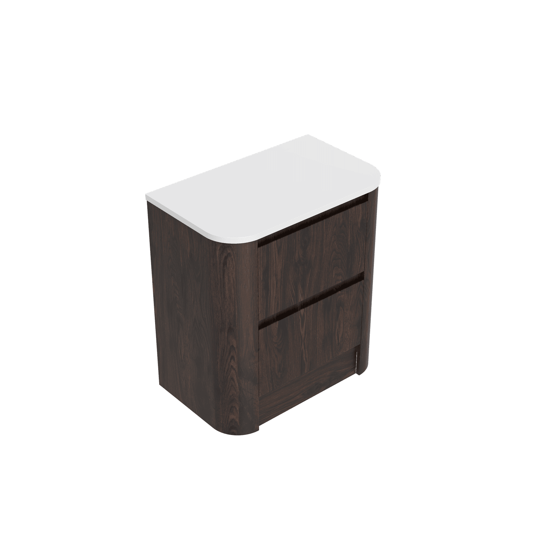 Angolo Curved Luxe Vanities
