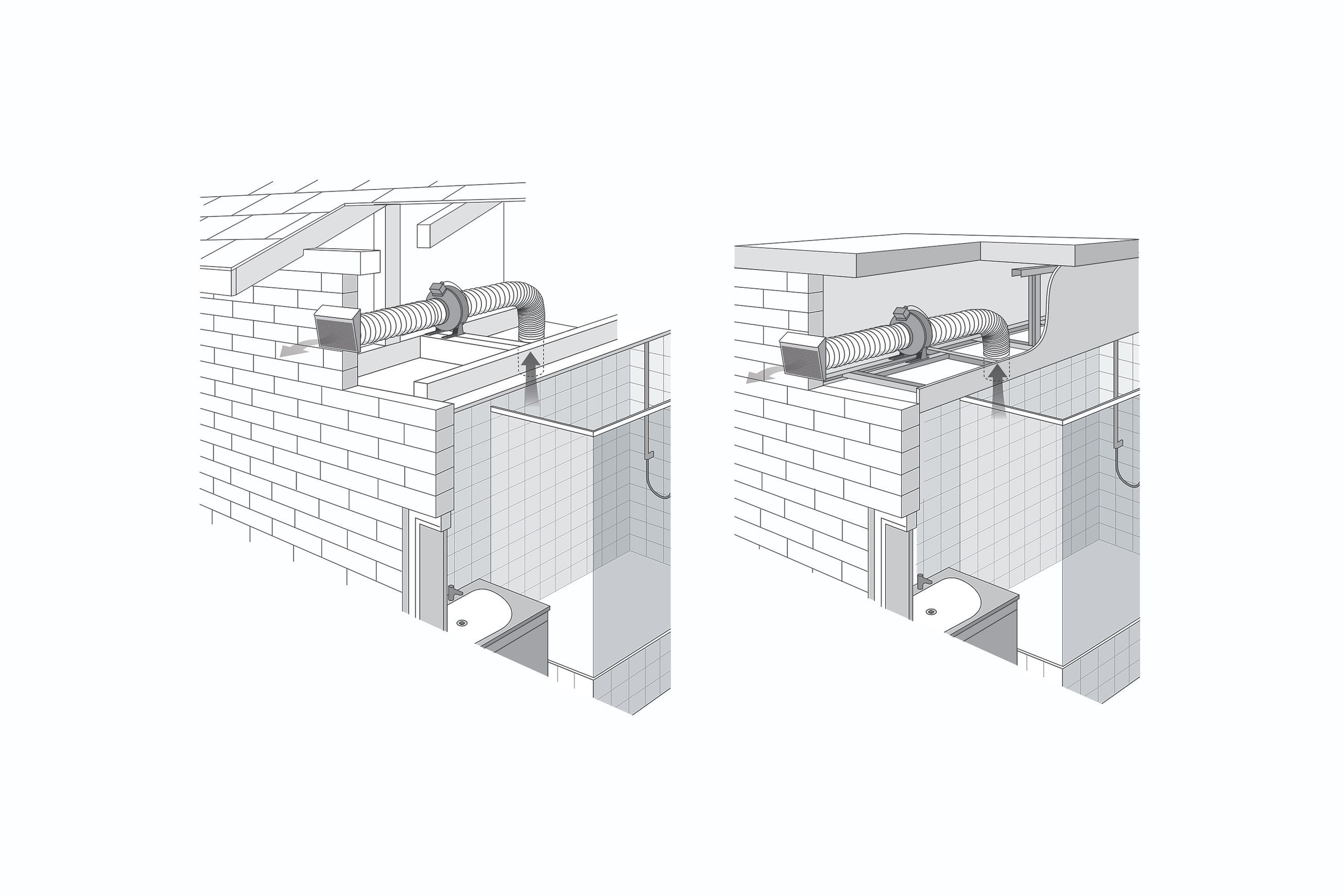Inline Silent Exhaust Fan - BL500