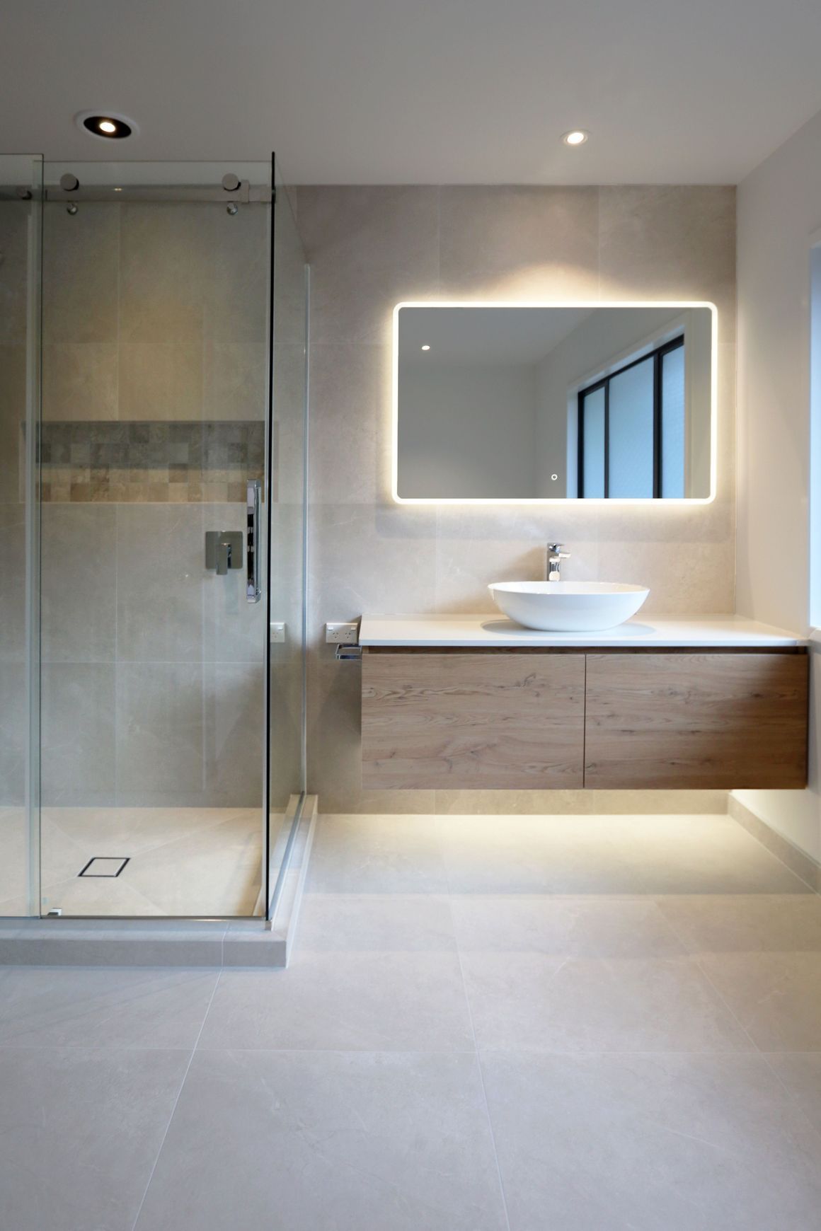 Code Solace Rectangle Led Mirror