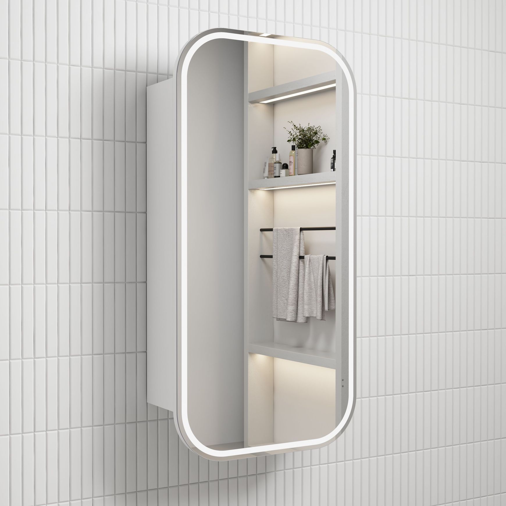 Aulic Vienna LED Shaving Cabinet