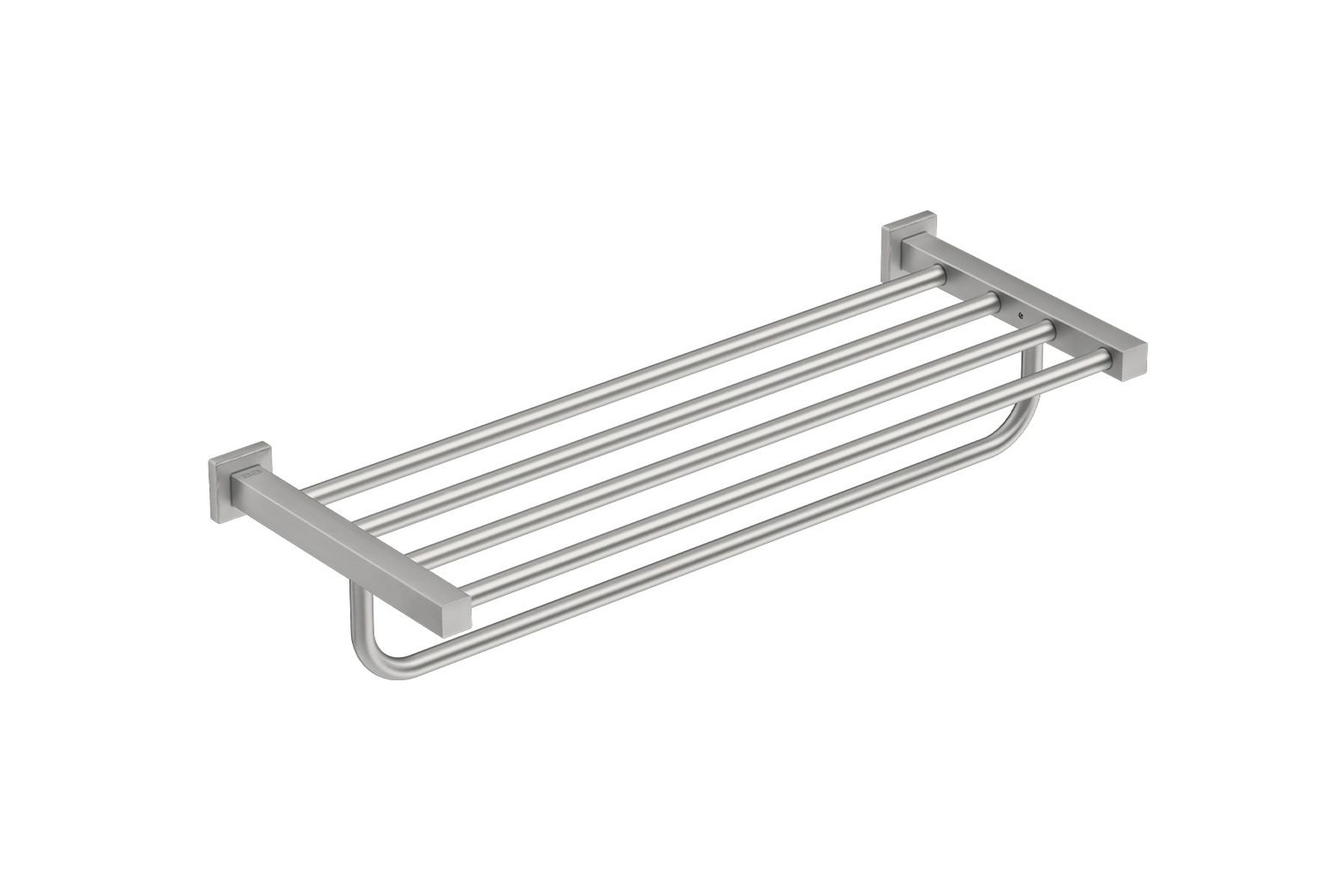 8593 Towel Shelf with Hang Bar 650mm