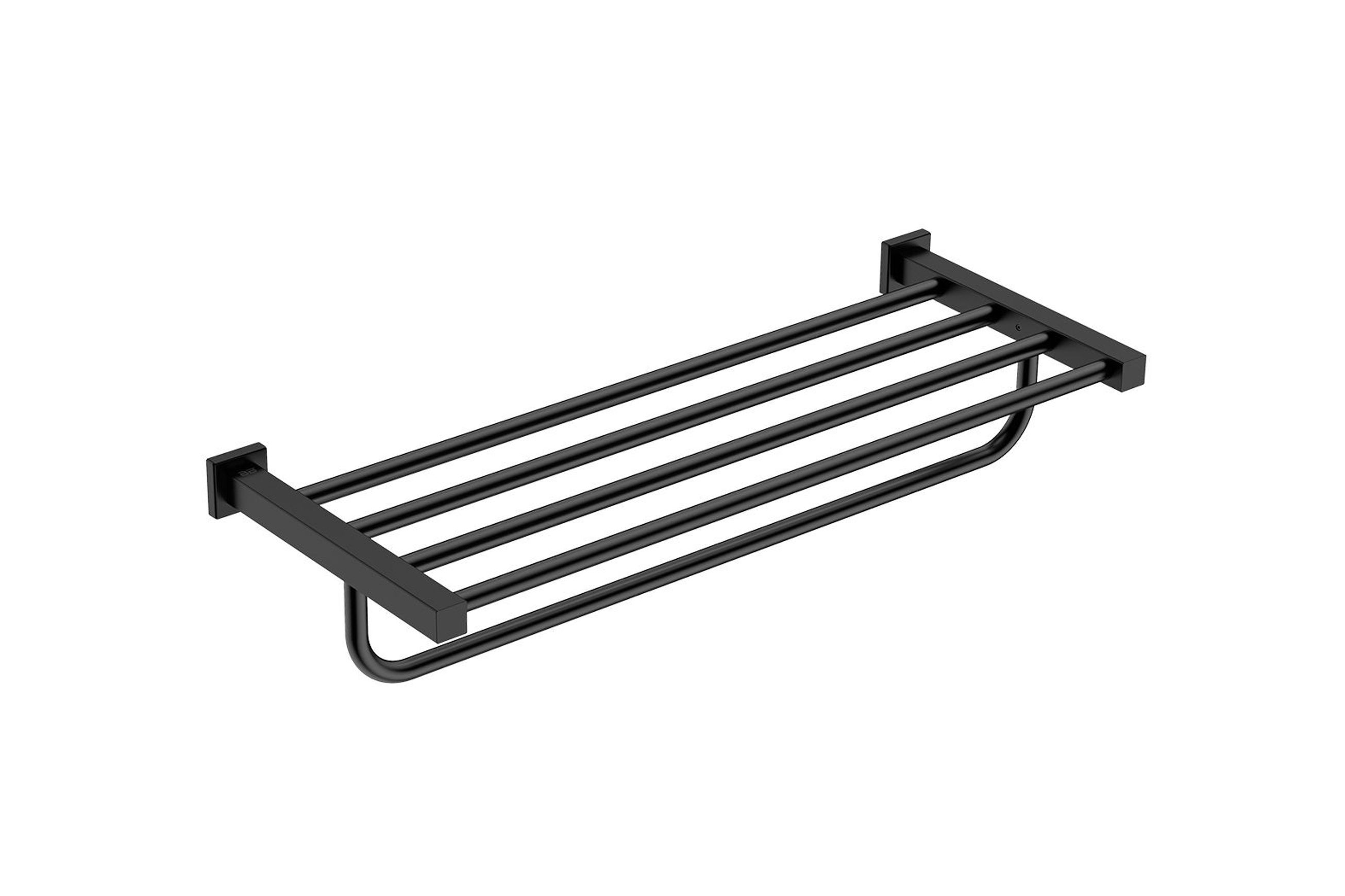 8593 Towel Shelf with Hang Bar 650mm