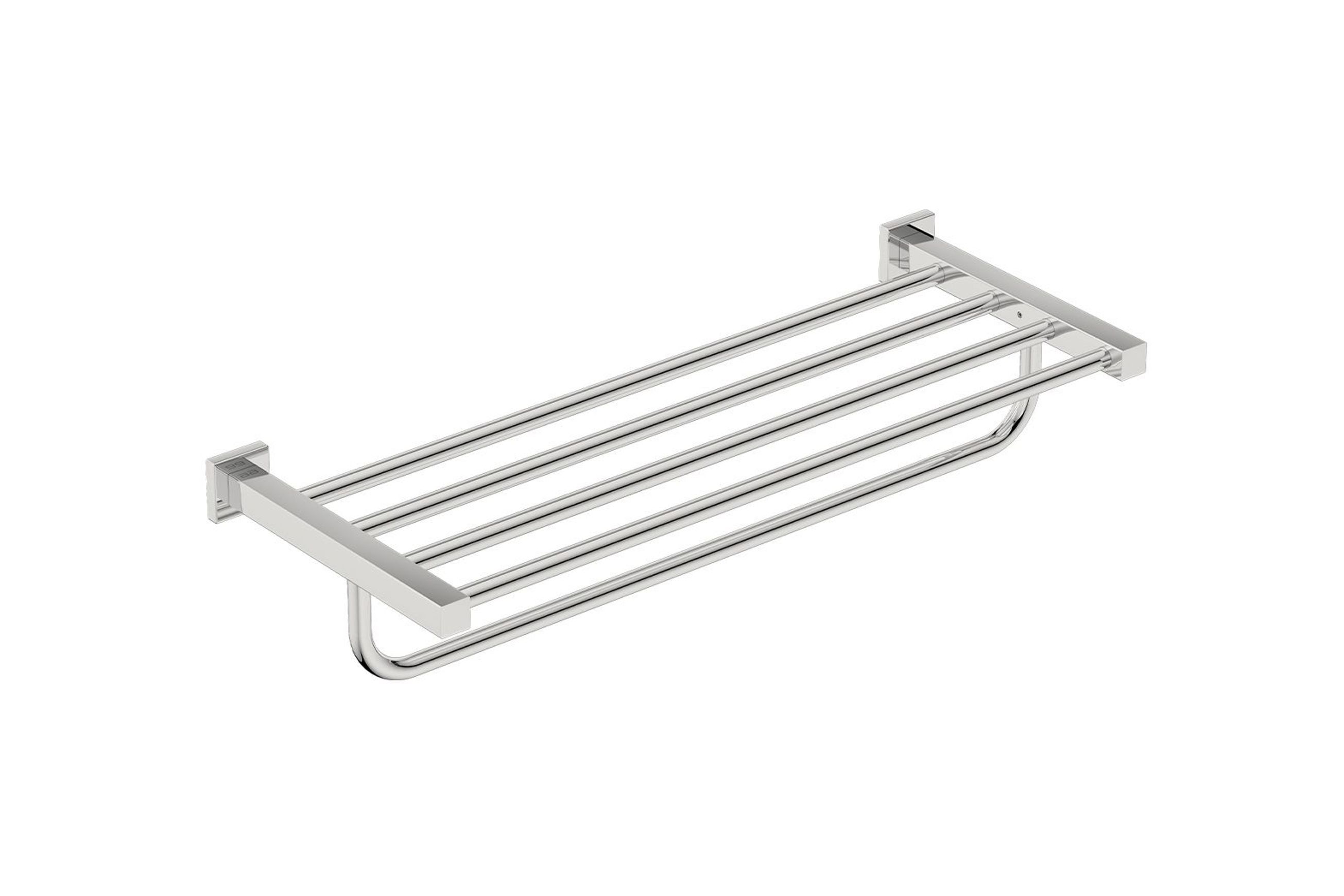 8593 Towel Shelf with Hang Bar 650mm