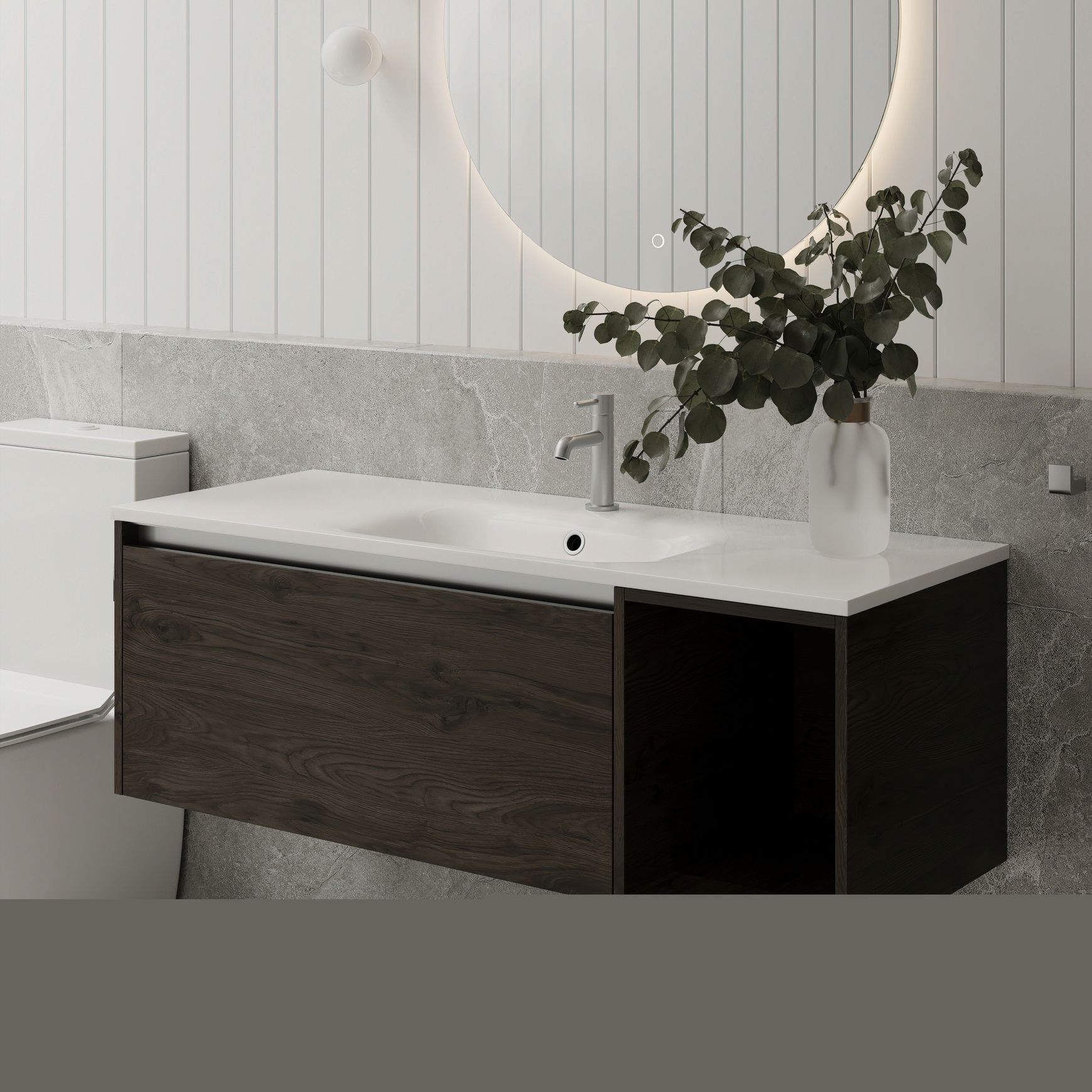 Savanna Single Tier Wall Hung Vanity