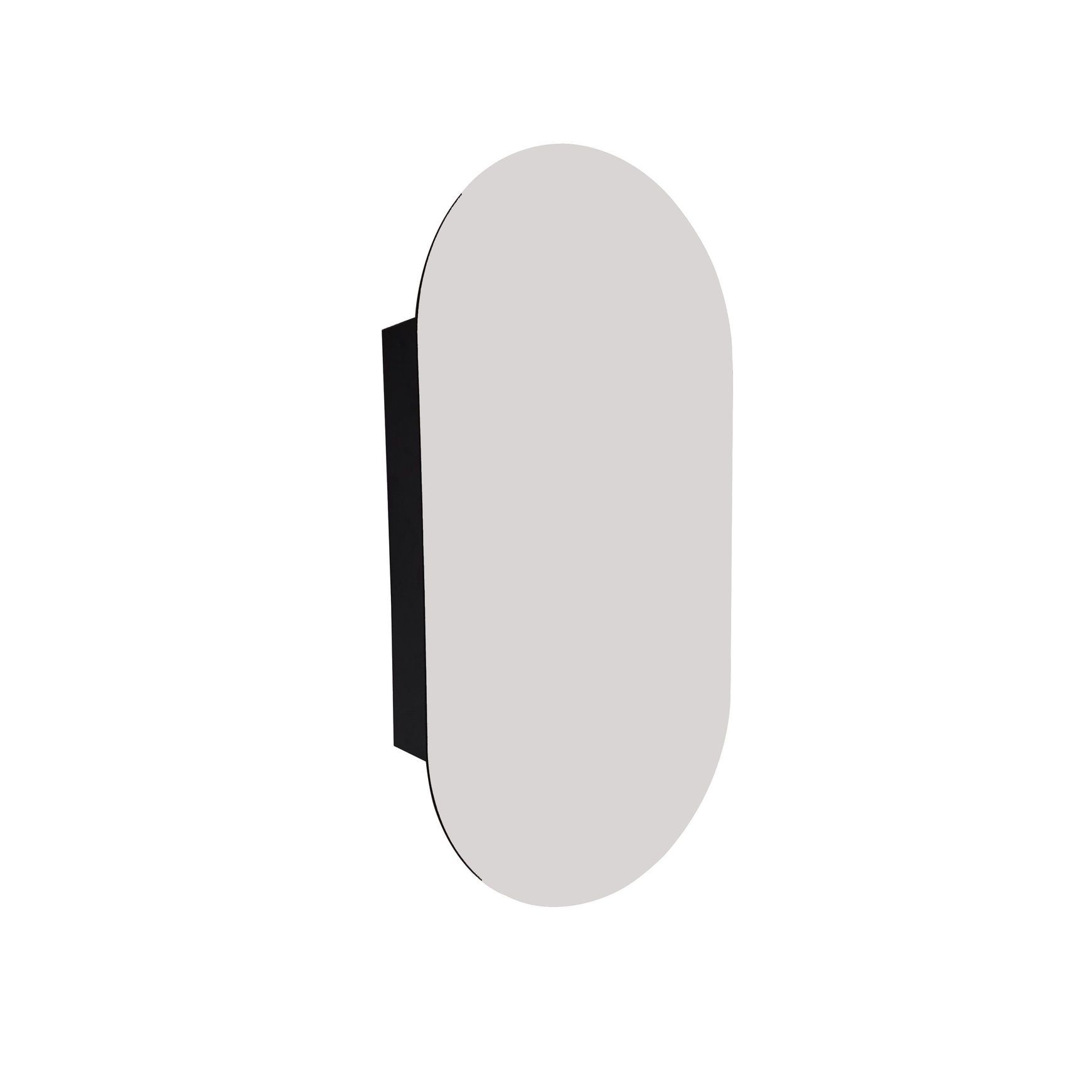 Code Neo Oval Inset Mirror Cabinet 500 X 950Mm