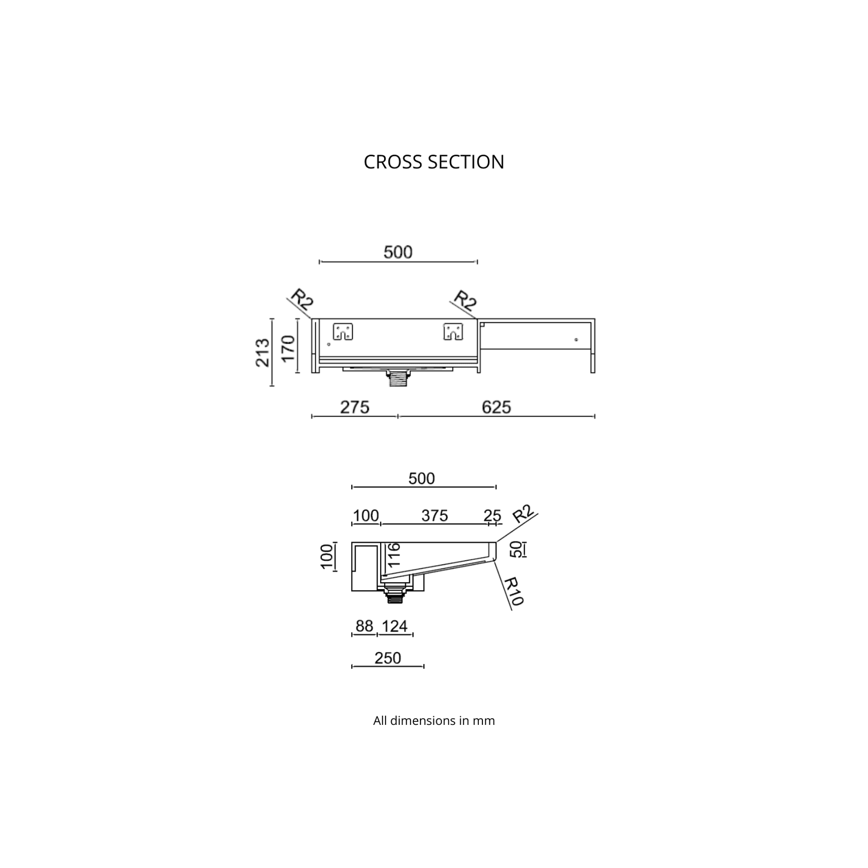 5211L 900 Basin