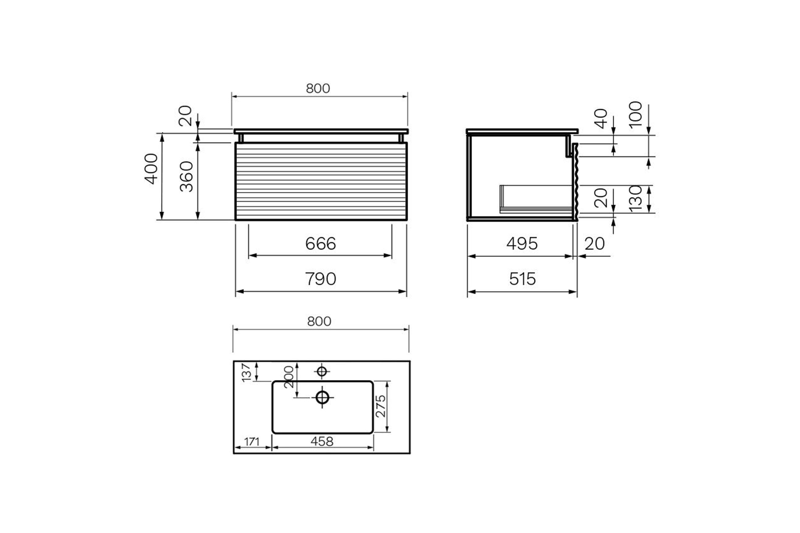 Parisi Vanities with Evostone Tops