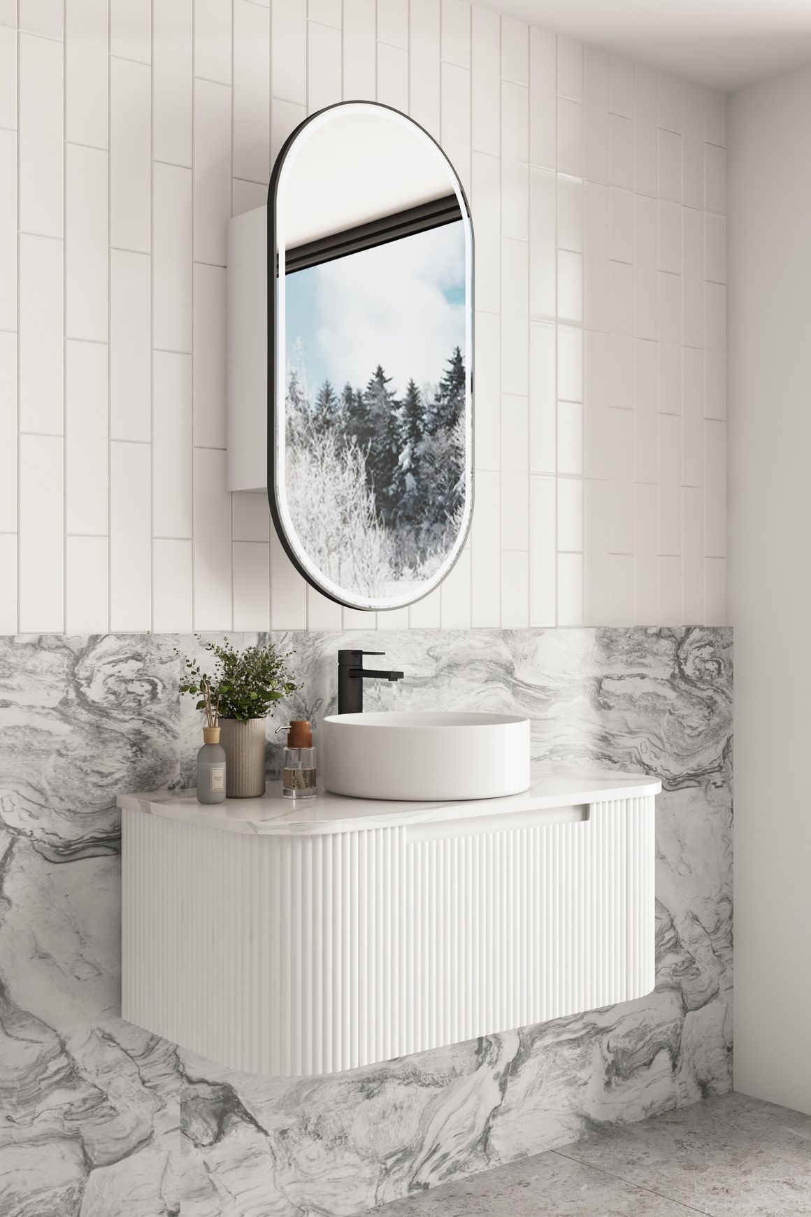Aulic Savio Wall Hung Vanities
