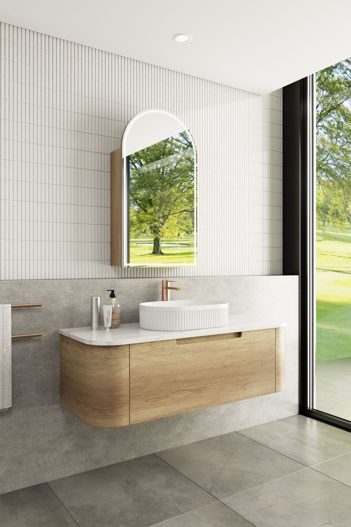 Aulic Carita Wall Hung Vanities