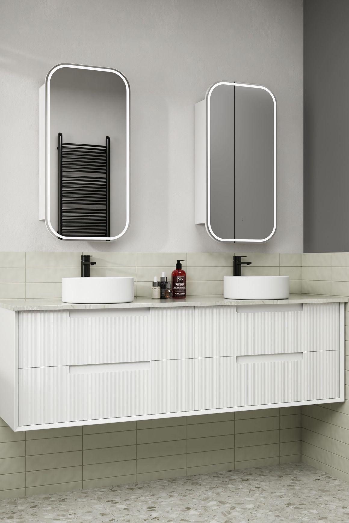 Aulic Flauto Wall Hung Vanities