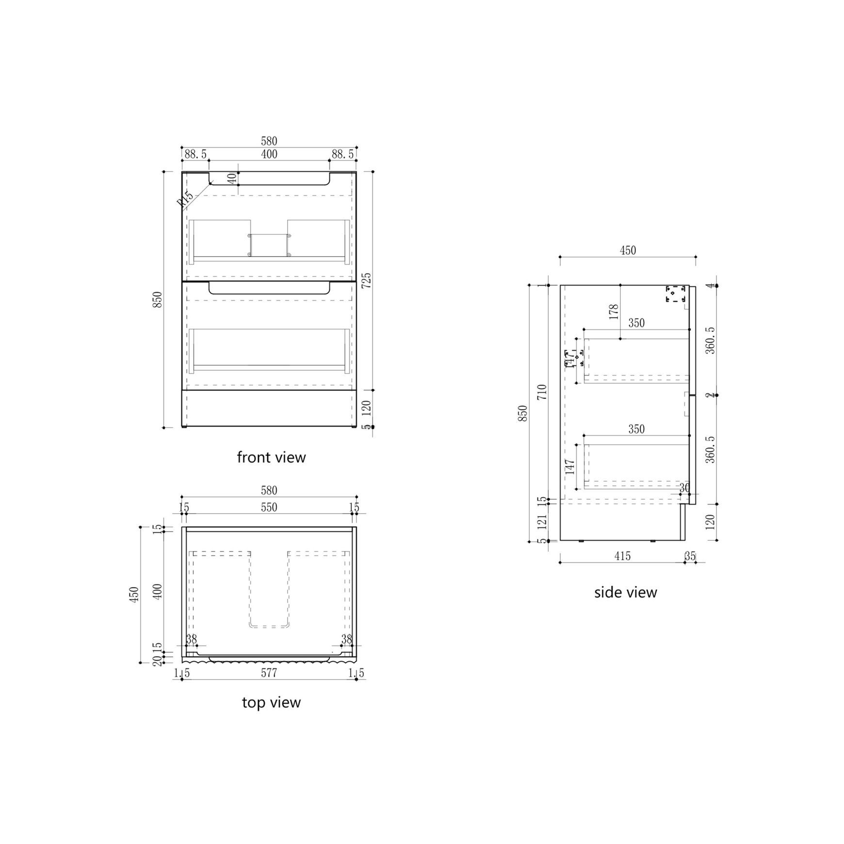 Aulic Lovina Floor Standing