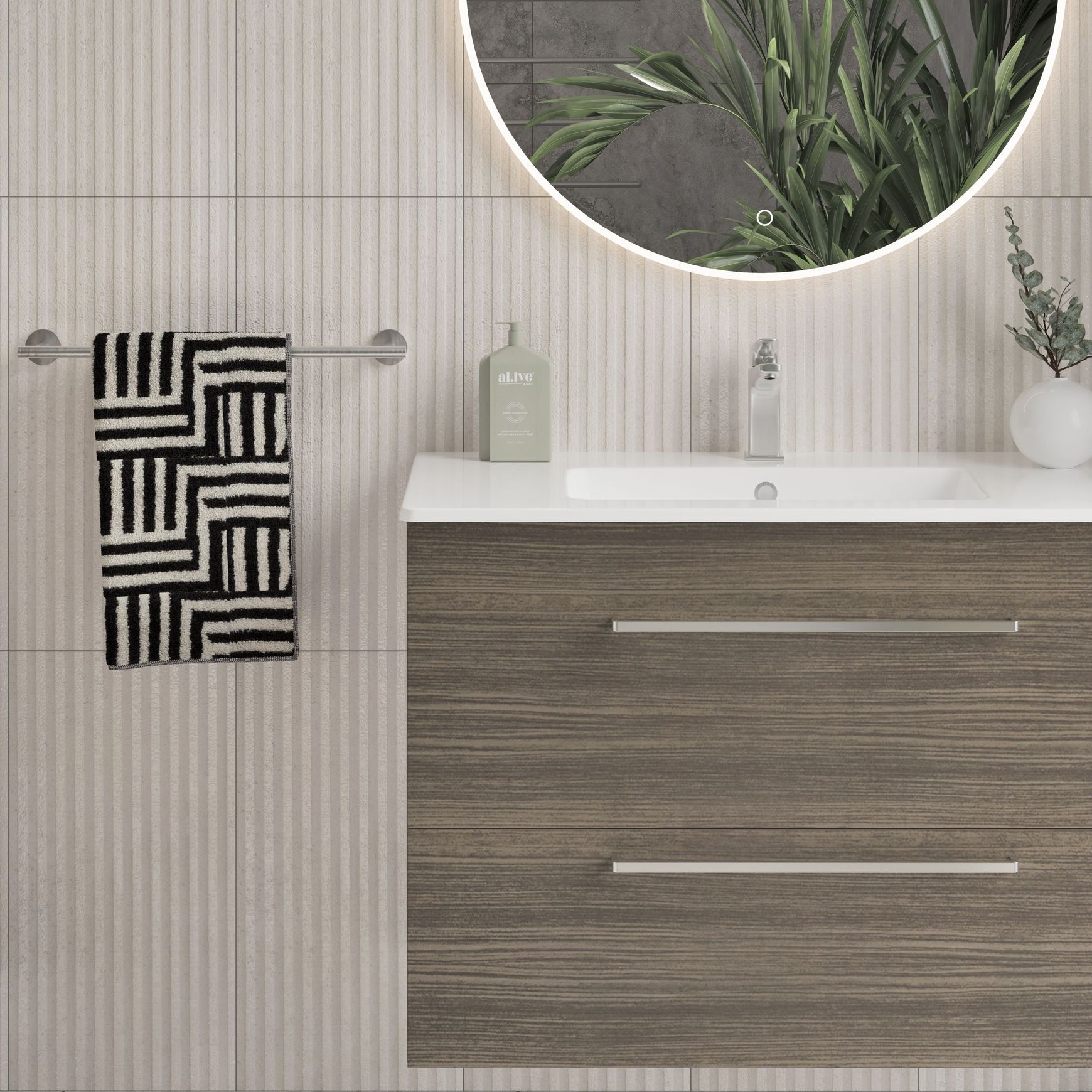Citi Double Tier Wall Hung Vanity